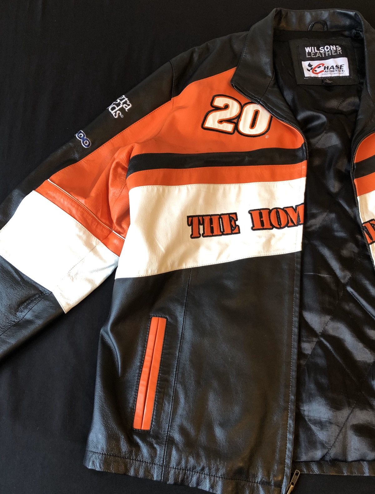 Chase Authentics Wilsons Leather x Chase Tony Stewarts Home Depot Jacket Size US L / EU 52-54 / 3 - 6 Thumbnail