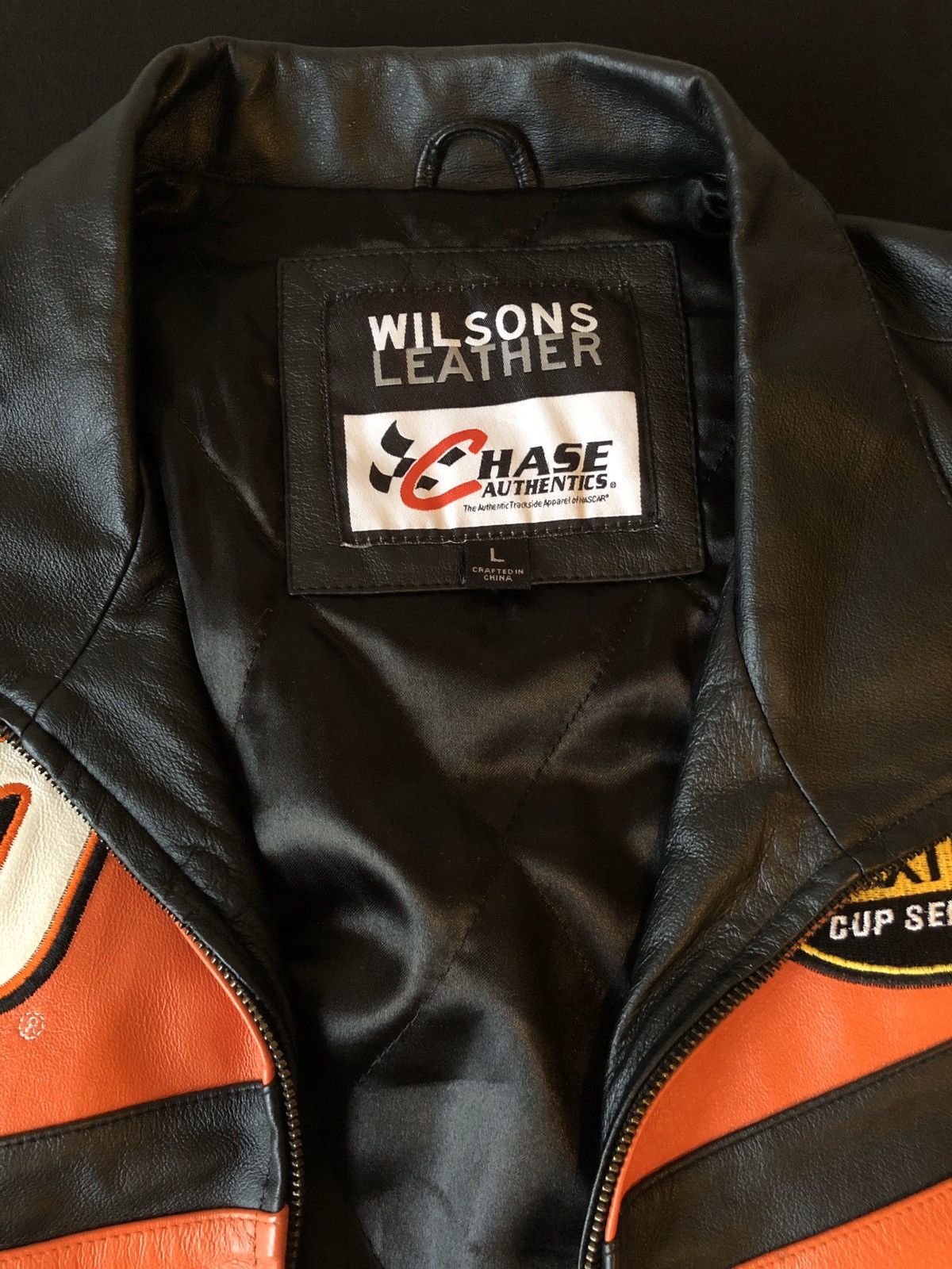 Chase Authentics Wilsons Leather x Chase Tony Stewarts Home Depot Jacket Size US L / EU 52-54 / 3 - 3 Thumbnail