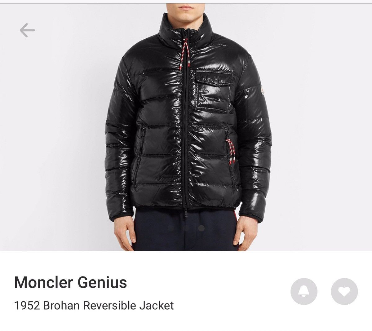 Moncler brohan shop