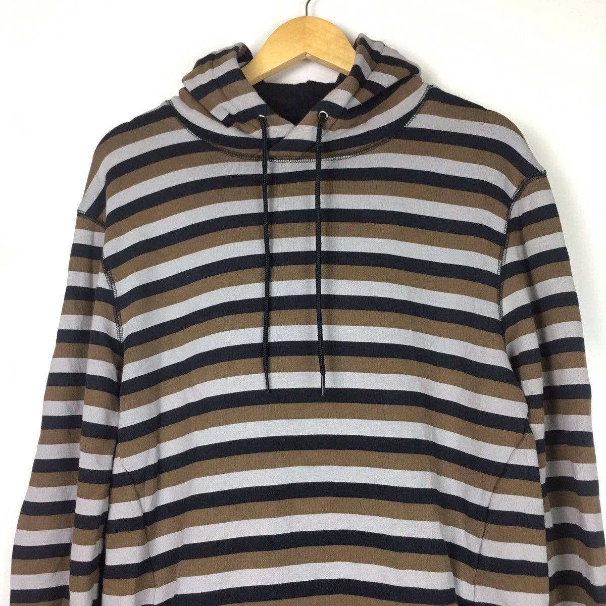 Marc by Marc Jacobs Marc by Marc Jacob Striped Hoodie Sweatshirt Size US M / EU 48-50 / 2 - 2 Thumbnail