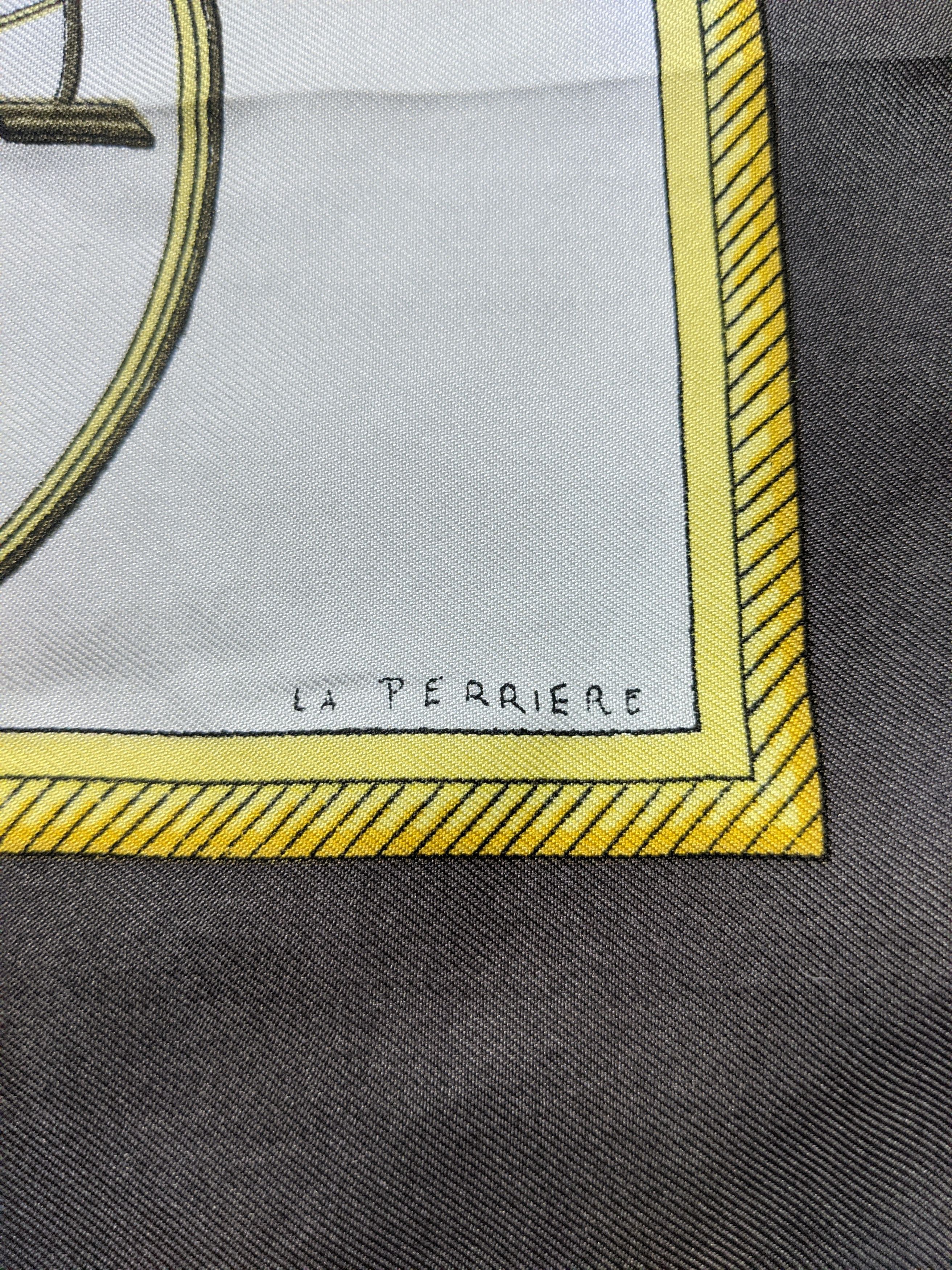 Hermes Les Votures A Transformation La Perriere Silk Scarf Accessories