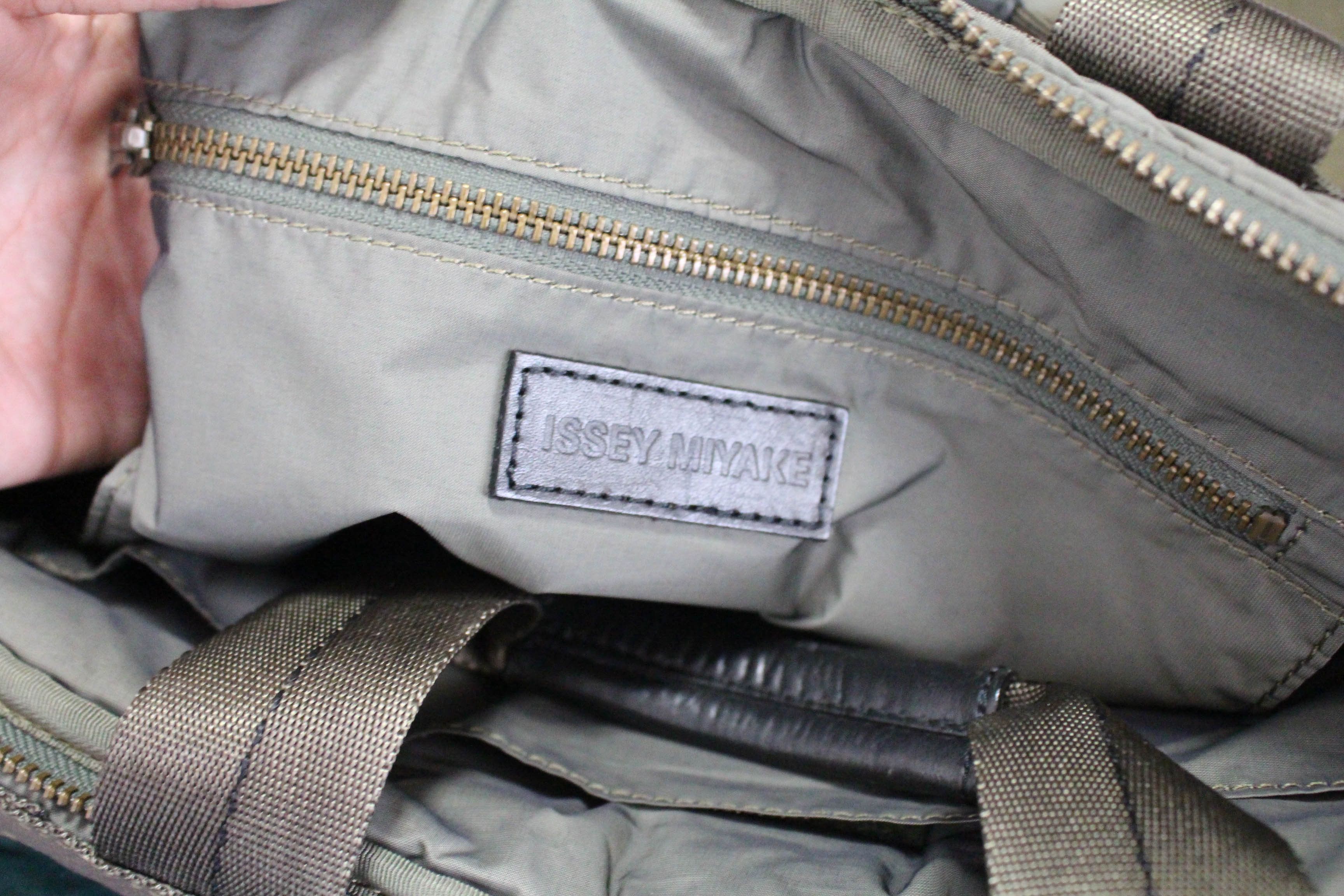 Vintage Issey Miyake Nylon Flight Bag MA-1