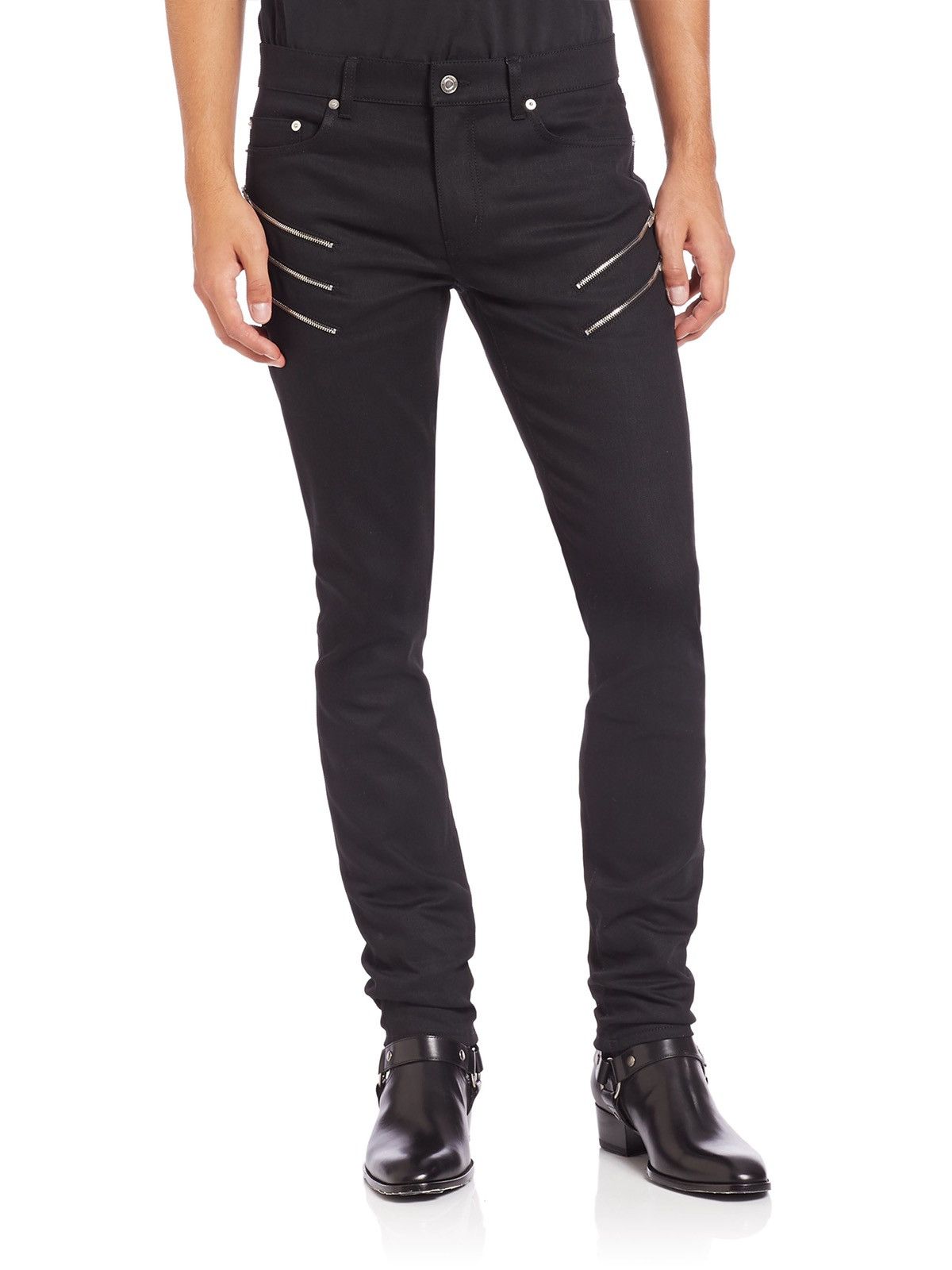 Saint Laurent Paris Hedi Slimane 2015 5 Zip Jean | Grailed