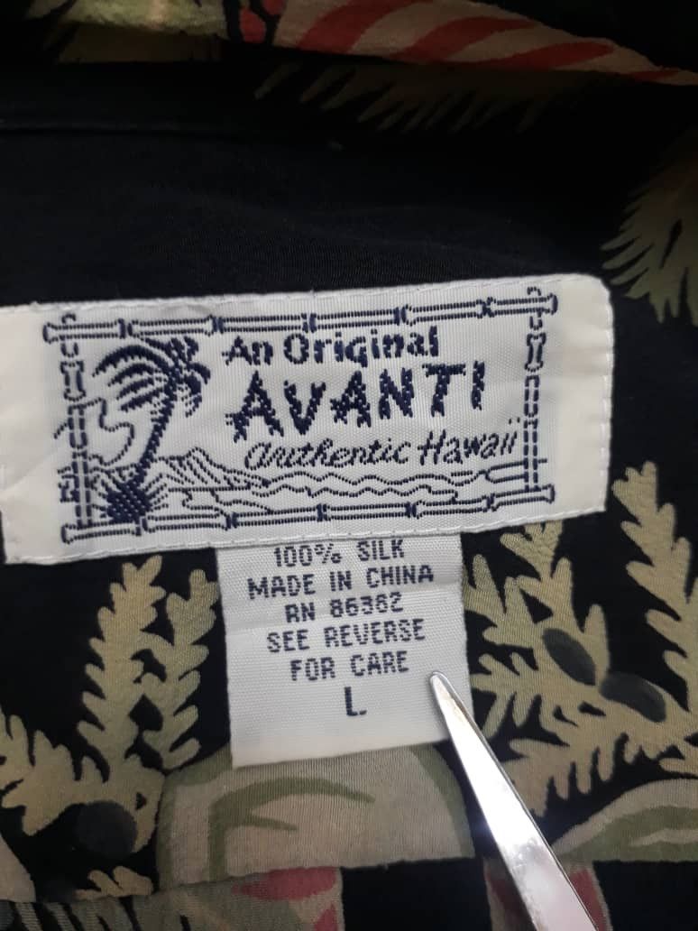 Other Hawaii Shirt Silk Size US L / EU 52-54 / 3 - 4 Thumbnail