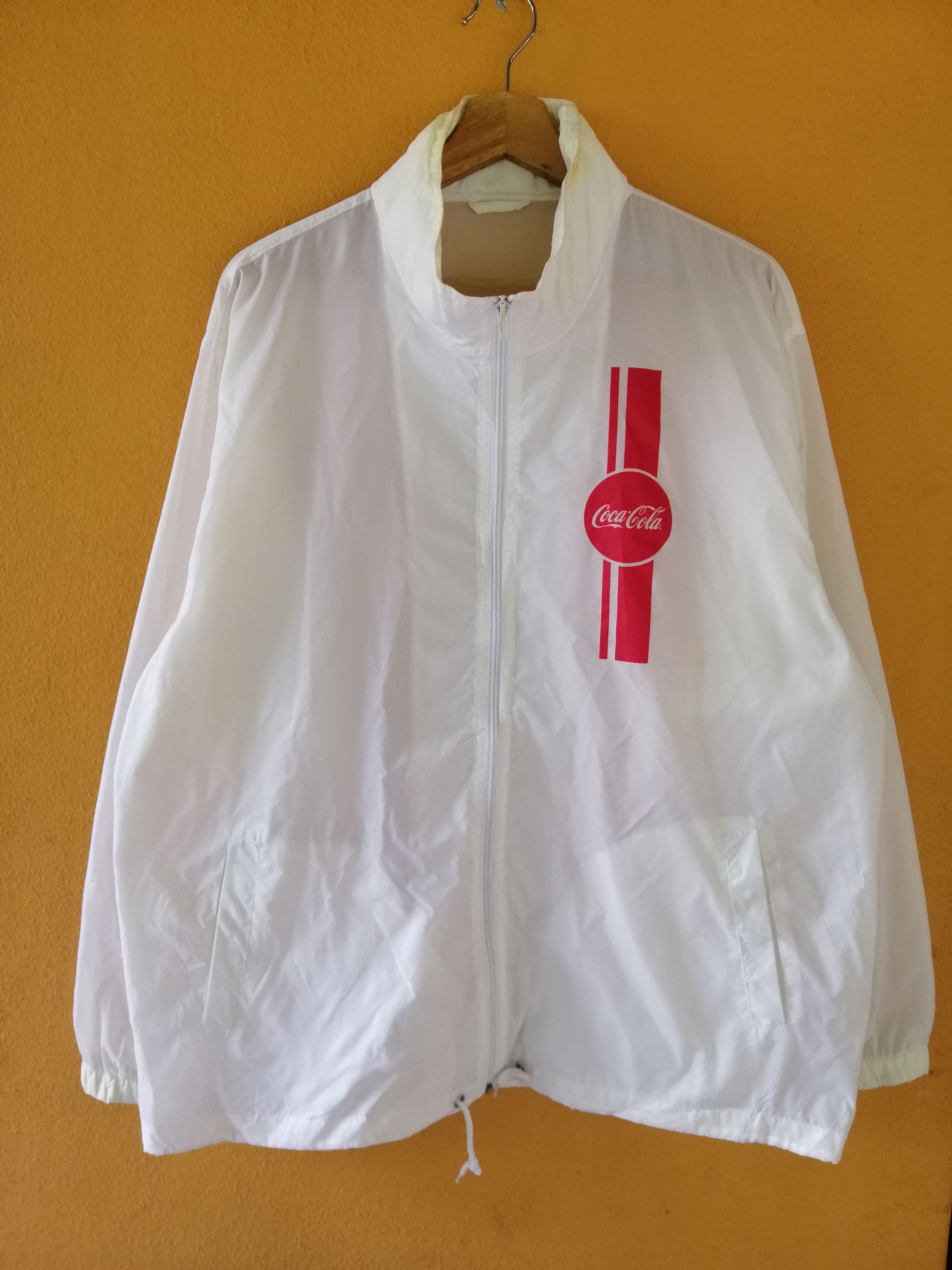 Vintage 90s Coca Cola Jacket Windbreaker B14