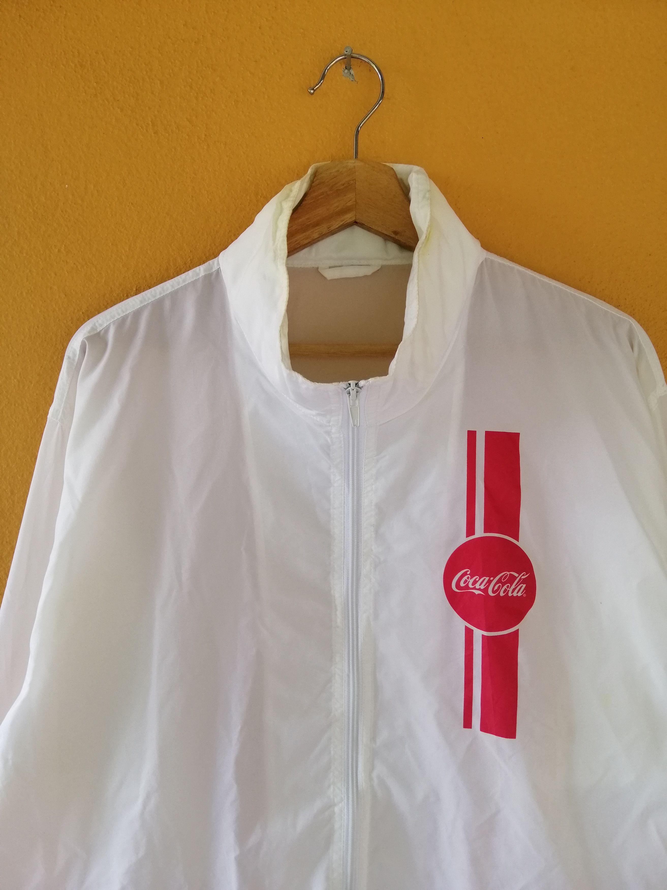 Coca Cola Vintage 90s Coca Cola Jacket Windbreaker B14 Size US XL / EU 56 / 4 - 7 Thumbnail