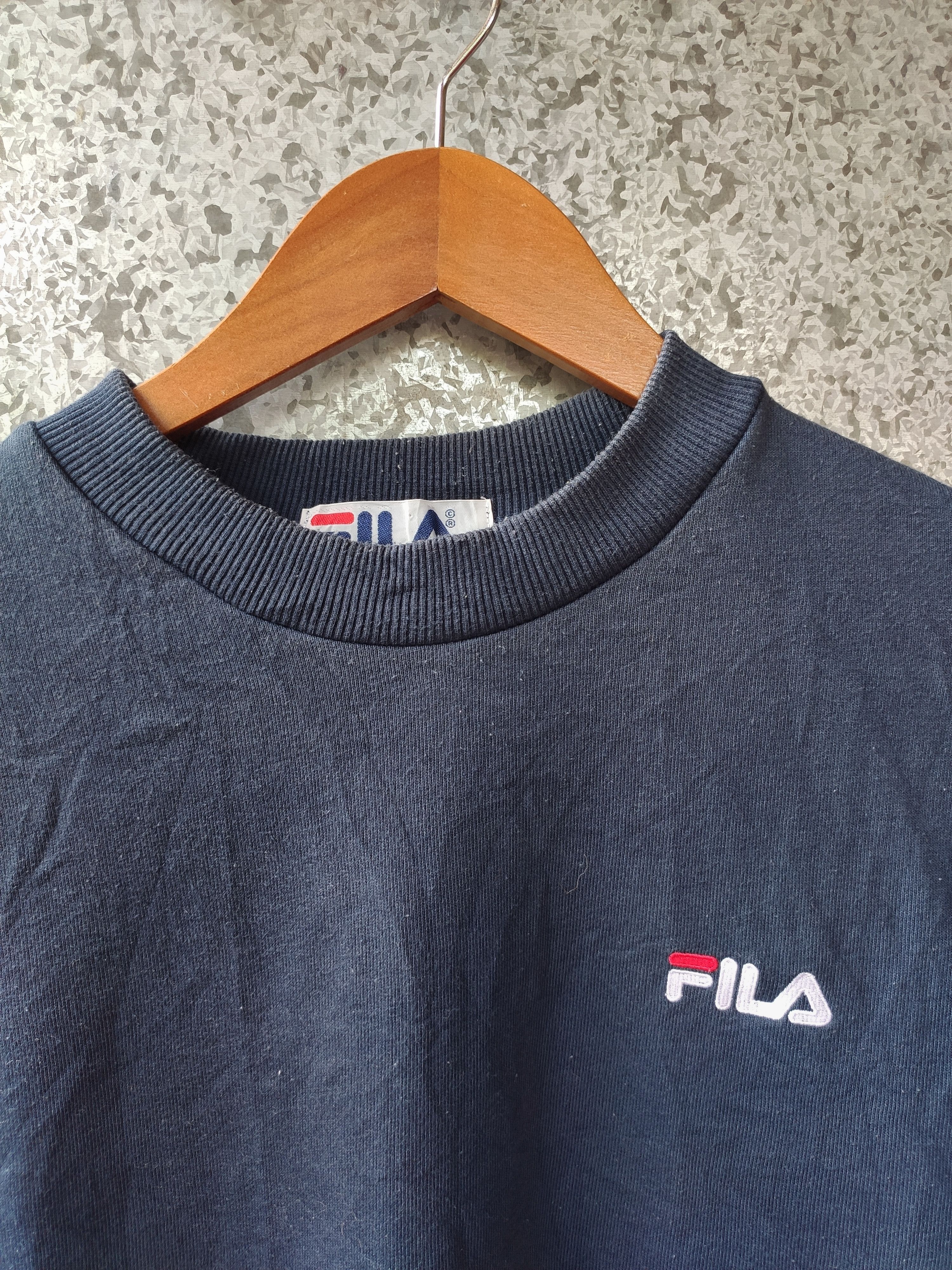 Fila Vintage FILA sweatshirt small logo Size US M / EU 48-50 / 2 - 3 Thumbnail