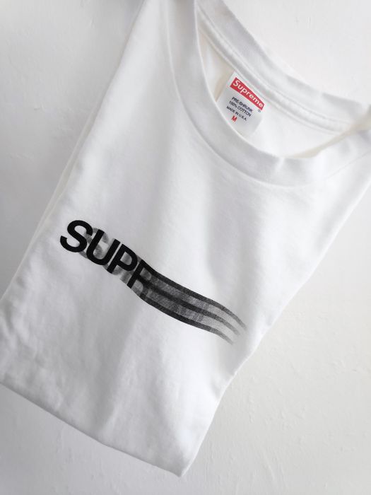 Supreme SS16 Motion Logo Tee Medium | Grailed