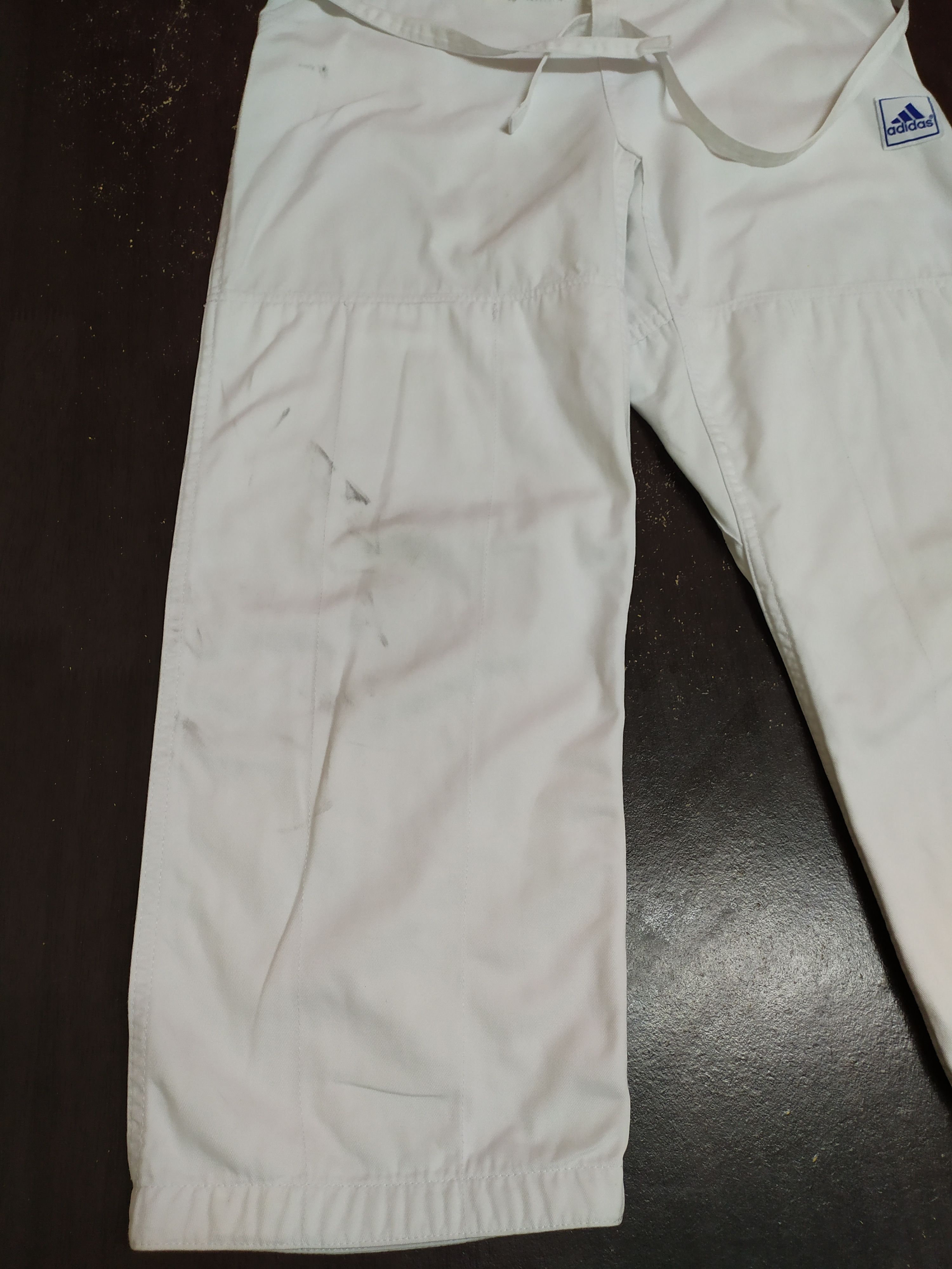 Adidas Adidas Cropped drawstring White pants Size US 32 / EU 48 - 3 Thumbnail