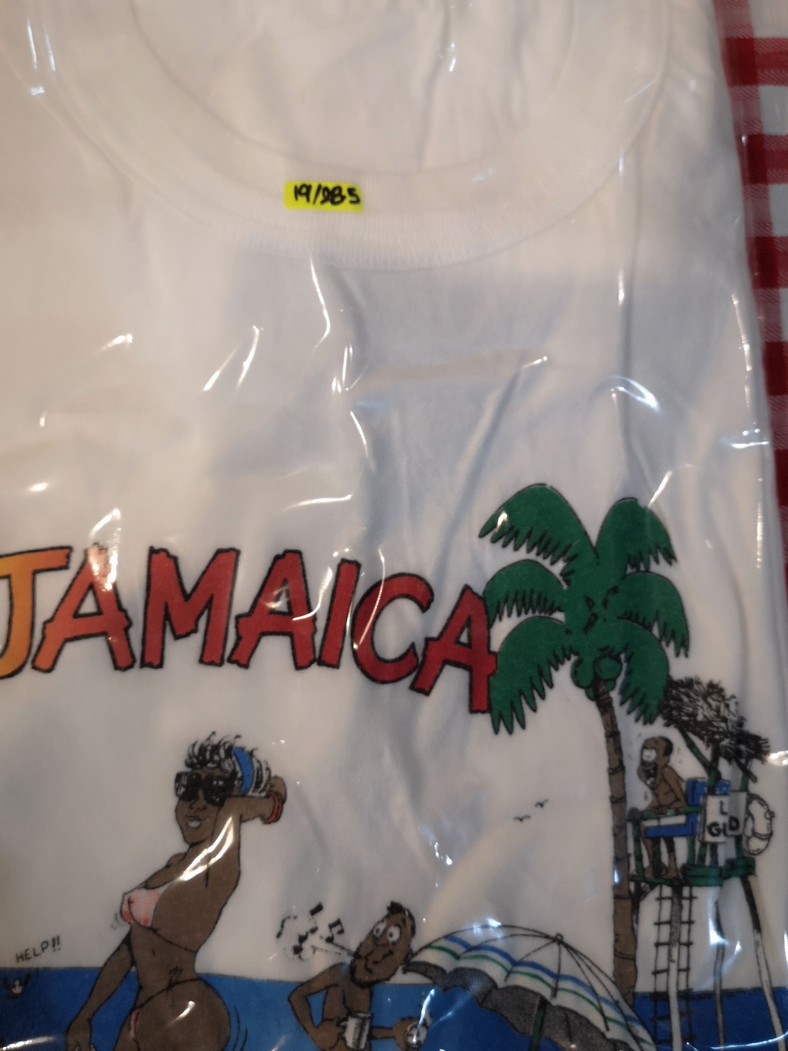 Other Vintage JAMAICA NO PROBLEM ! FUN BEACH CARTOON Tees Size US M / EU 48-50 / 2 - 5 Thumbnail