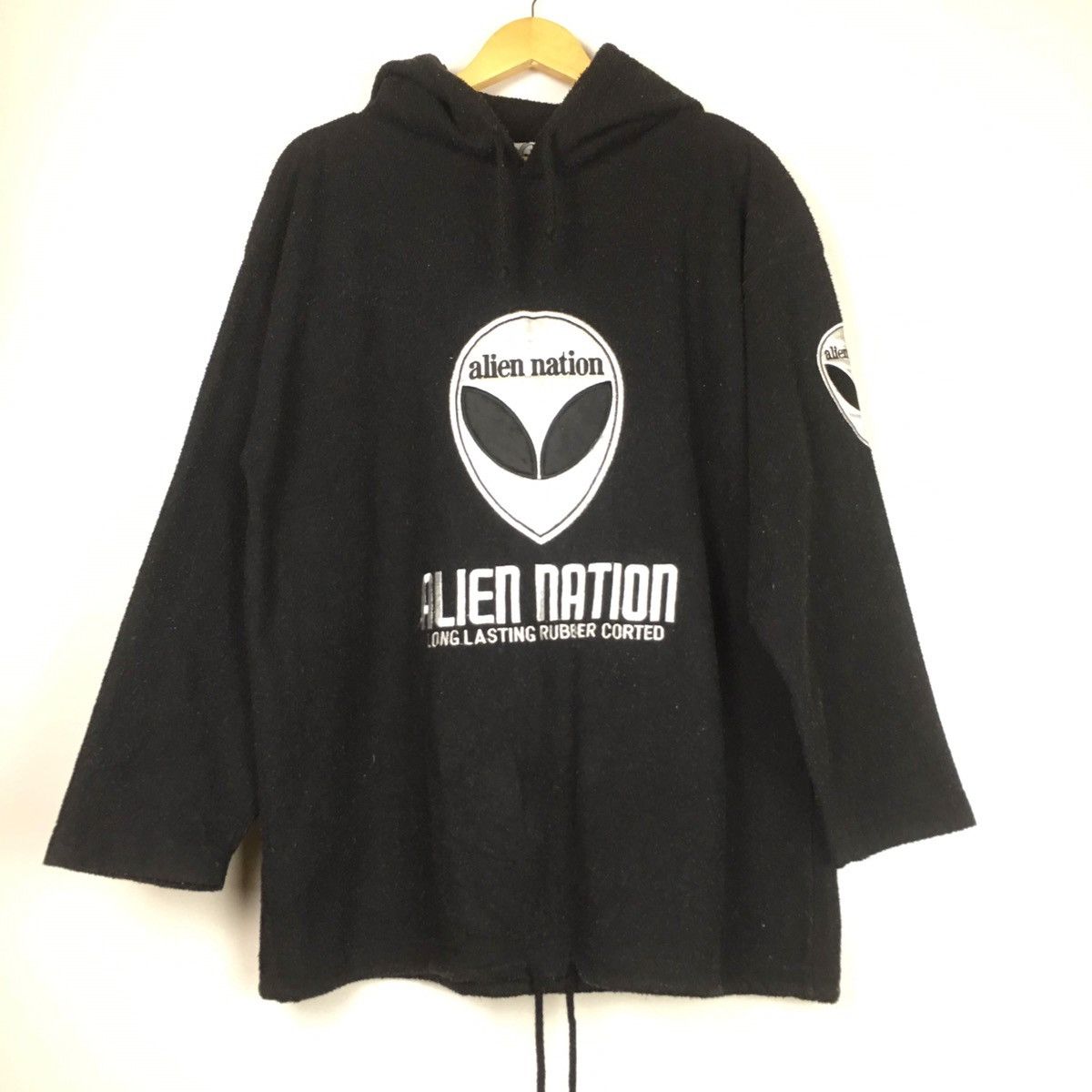 Alien Workshop × Vintage Vtg Alien Nation Pullover Fleece Sweater Hoodie Size US L / EU 52-54 / 3 - 1 Thumbnail