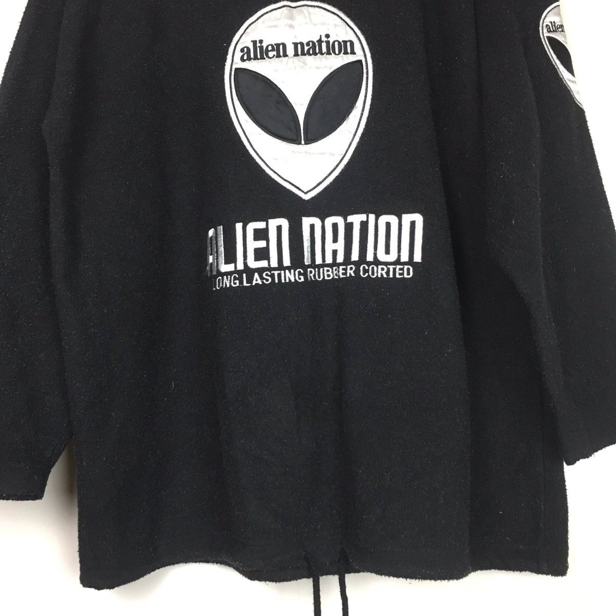 Alien Workshop × Vintage Vtg Alien Nation Pullover Fleece Sweater Hoodie Size US L / EU 52-54 / 3 - 3 Thumbnail