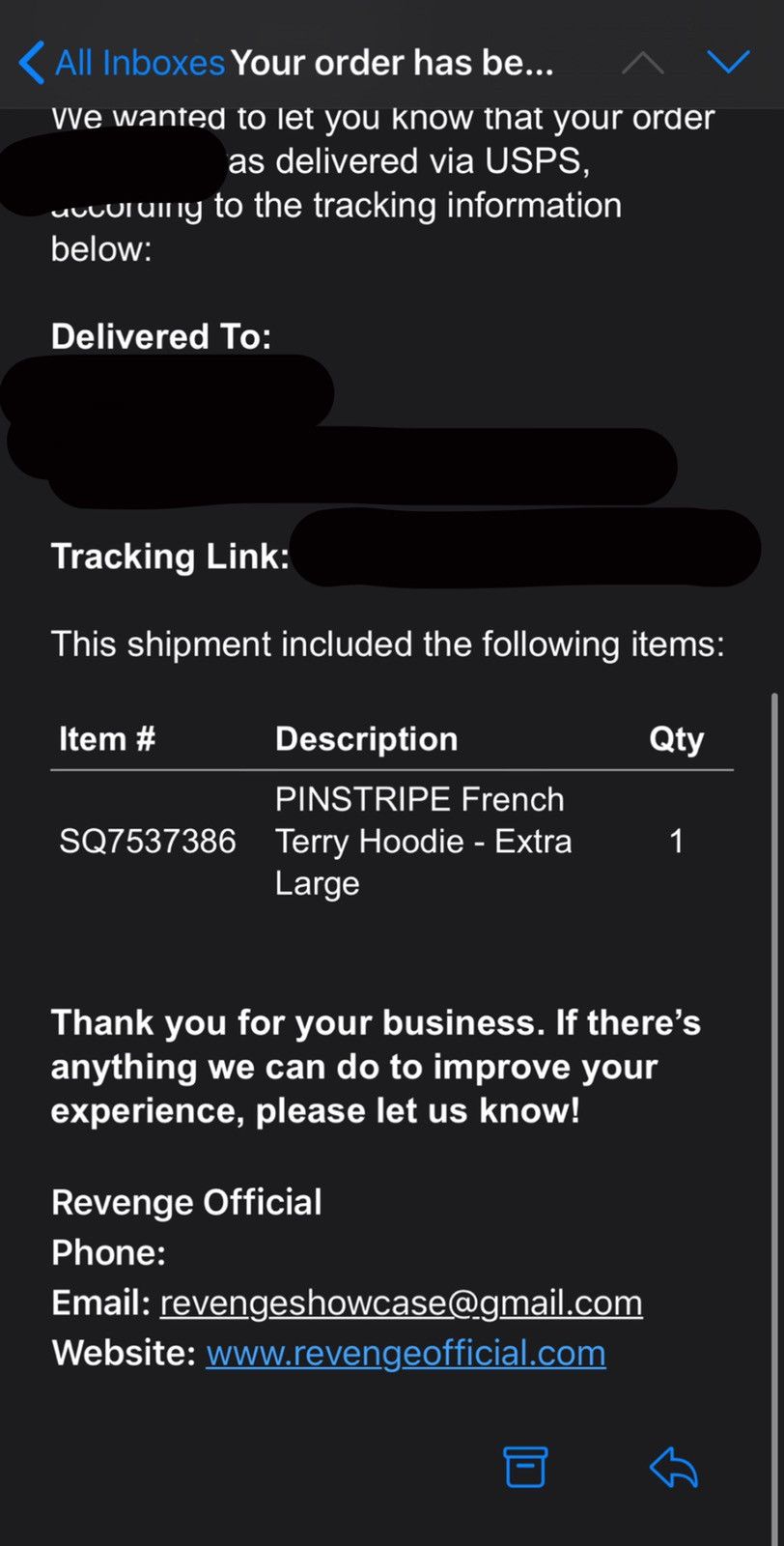 Revenge REVENGE “PINSTRIPE” HOODIE Size US XL / EU 56 / 4 - 8 Thumbnail