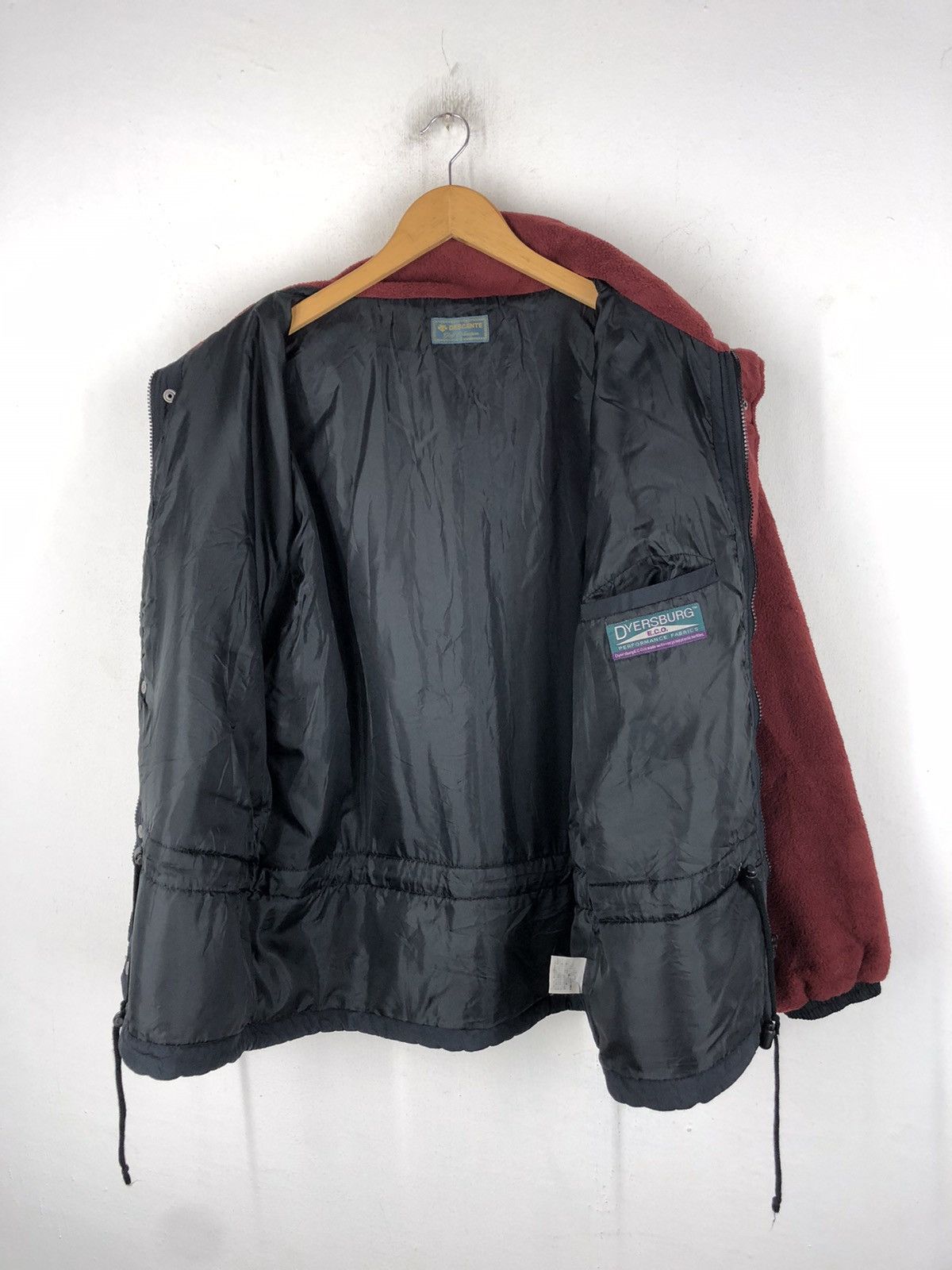 Descente × Japanese Brand DESCENTE FLEECE DYERSBURG FABRIC KAZUKI KURASHI DESIGN Size US S / EU 44-46 / 1 - 8 Thumbnail