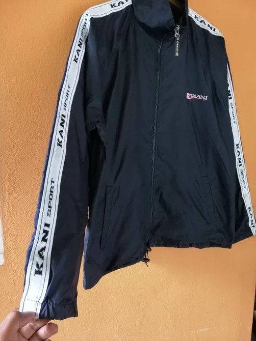 Karl Kani Vintage 90s Kani Sport Embroidery Logo Side Tape Size US XL / EU 56 / 4 - 7 Thumbnail