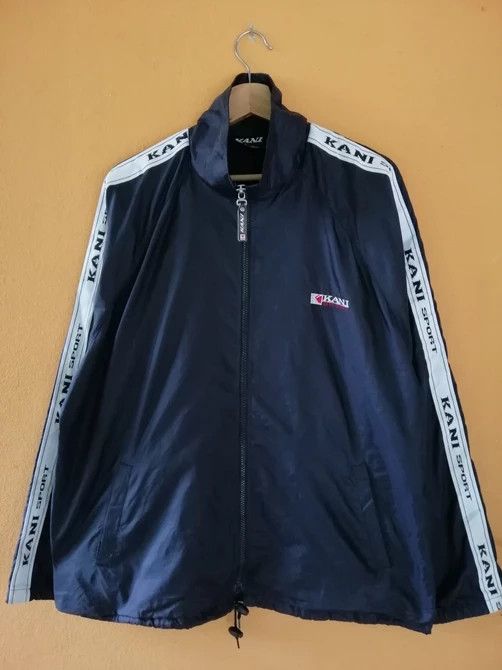 Karl Kani Vintage 90s Kani Sport Embroidery Logo Side Tape Size US XL / EU 56 / 4 - 8 Thumbnail