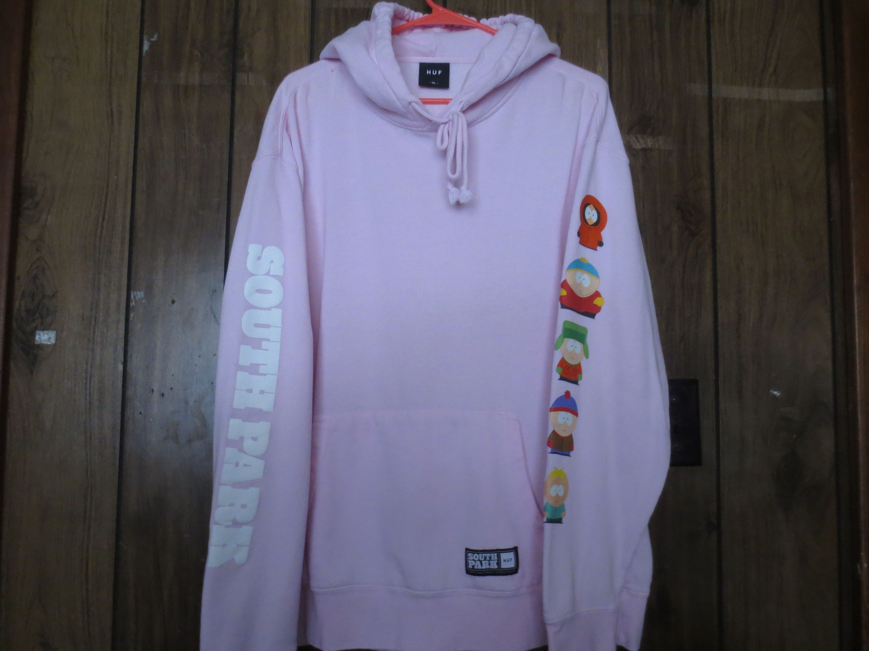 Huf Huf x south Park Pink Hoodie Grailed