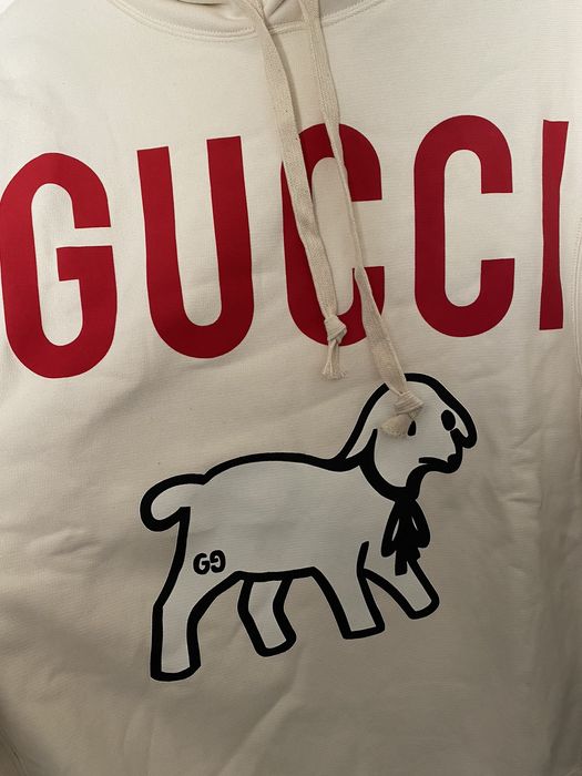 Gucci lamb online hoodie