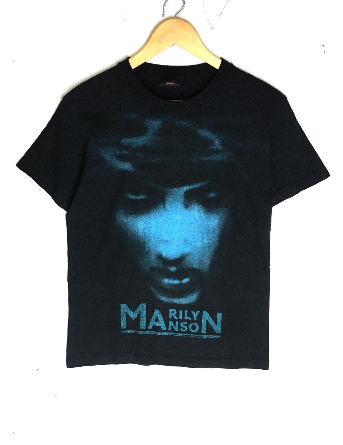 Rare Design Vintage Singer Marilyn Manson T-shirt 2003s Menswear