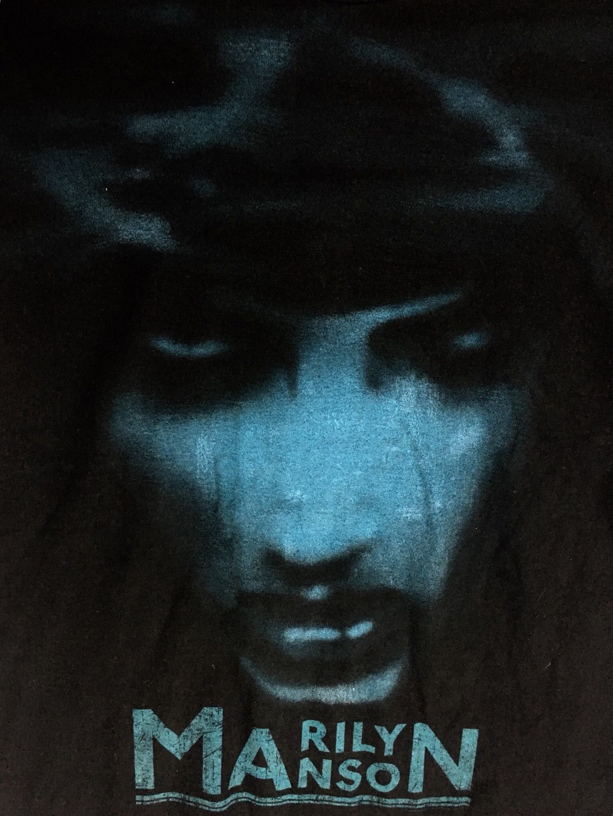 Rare Design Vintage Singer Marilyn Manson T-shirt 2003s Menswear