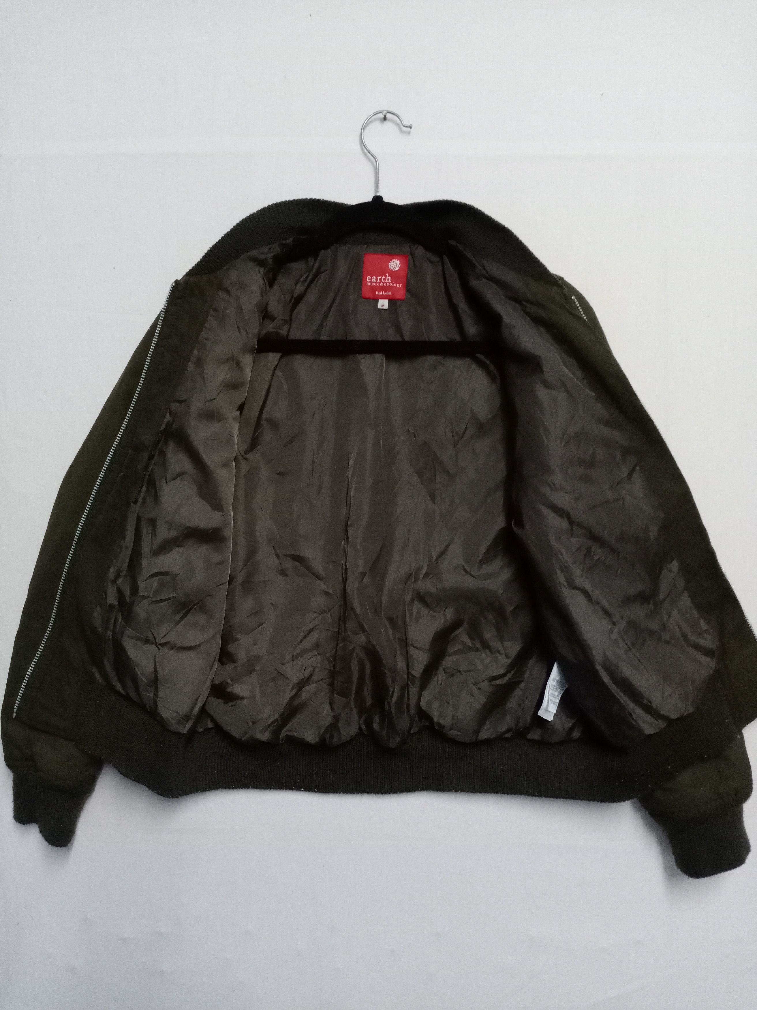Japanese Brand Bomber Jacket Earth Music and Technology Nice Design Size US M / EU 48-50 / 2 - 5 Thumbnail