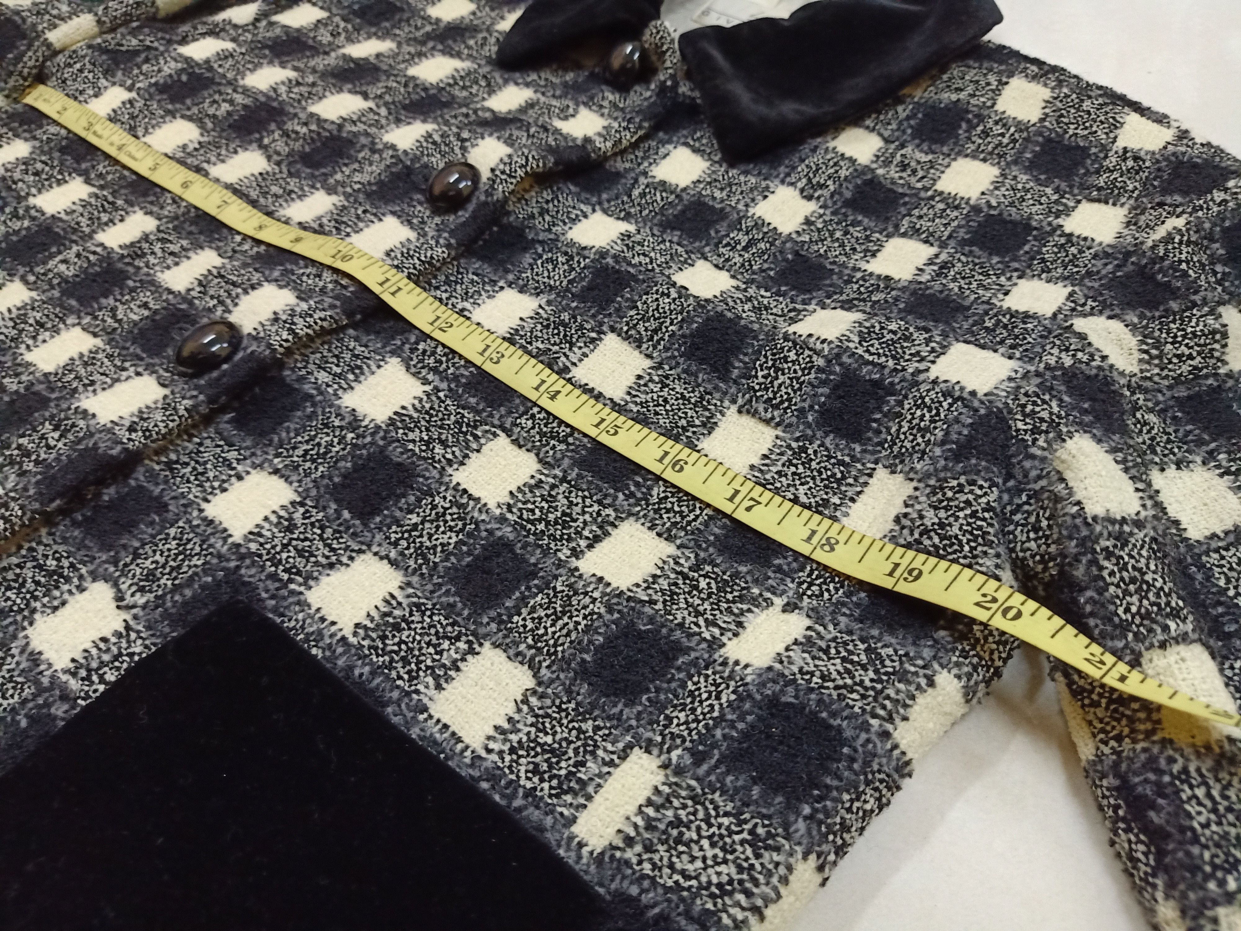 Givenchy Givenchy Black White Tartan Plaid Jacket Blazers Size M / US 6-8 / IT 42-44 - 6 Thumbnail