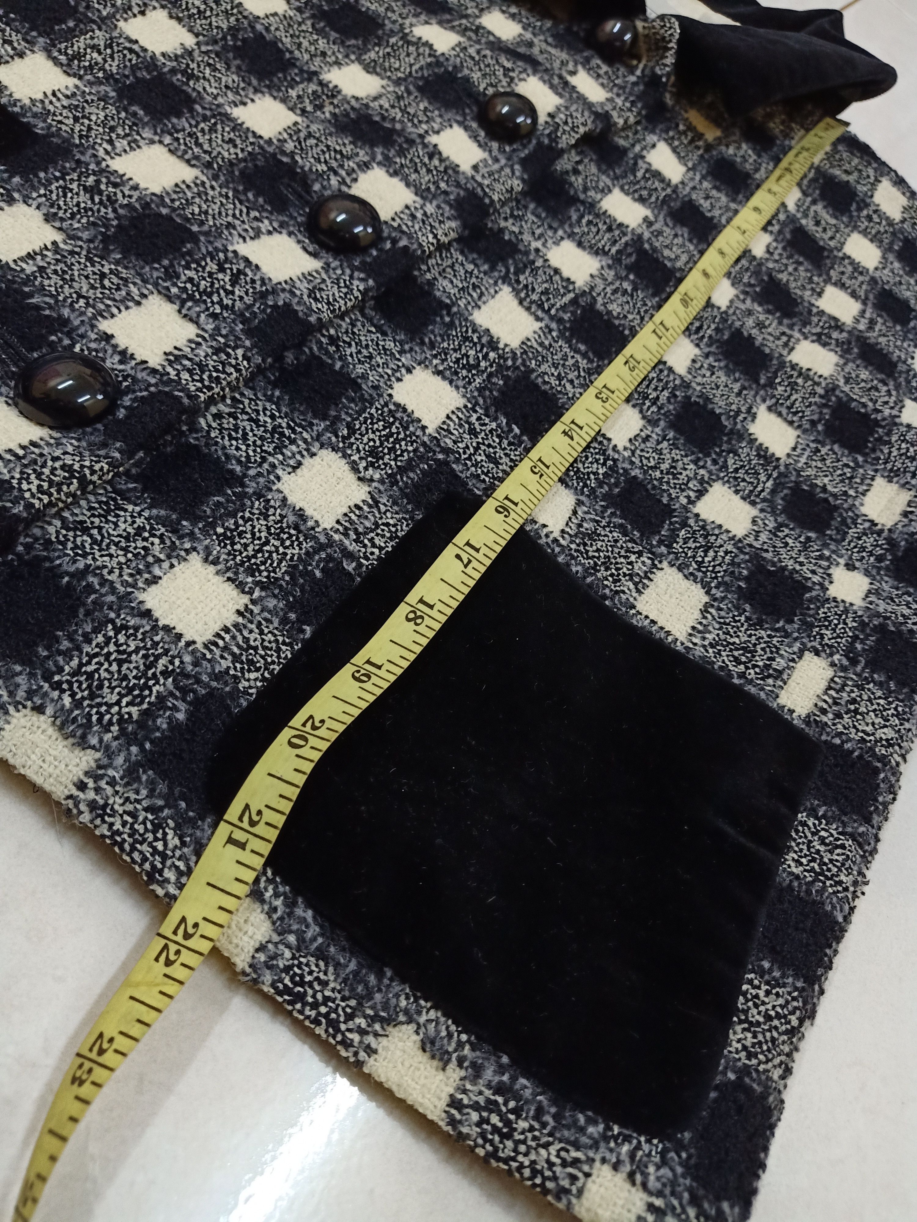 Givenchy Givenchy Black White Tartan Plaid Jacket Blazers Size M / US 6-8 / IT 42-44 - 7 Thumbnail