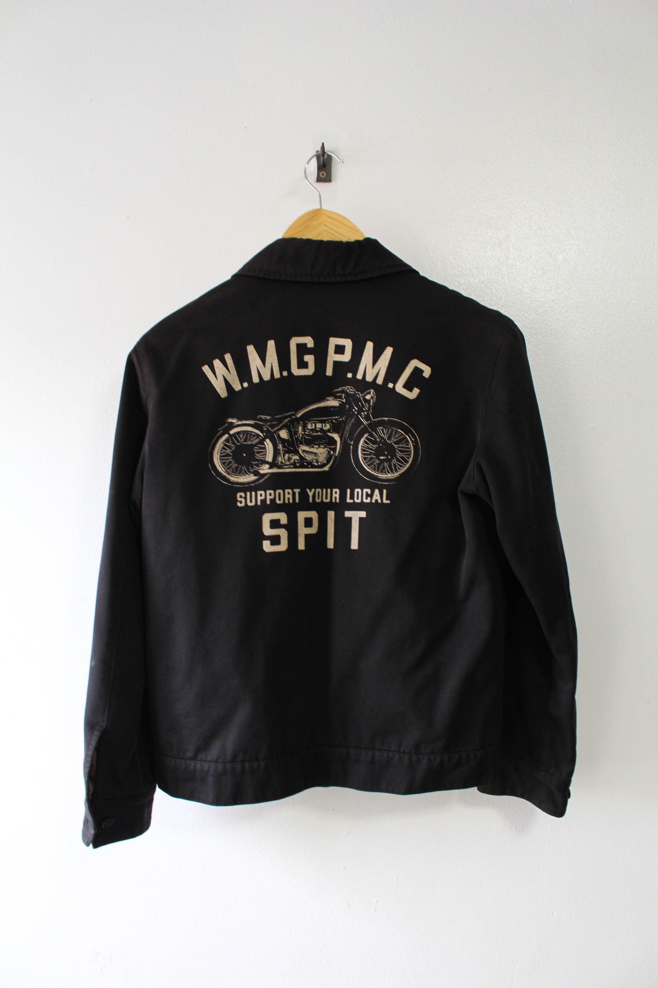 Wacko Maria Guilty Parties SPIT Motorcycle Jacket Size US S / EU 44-46 / 1 - 4 Thumbnail