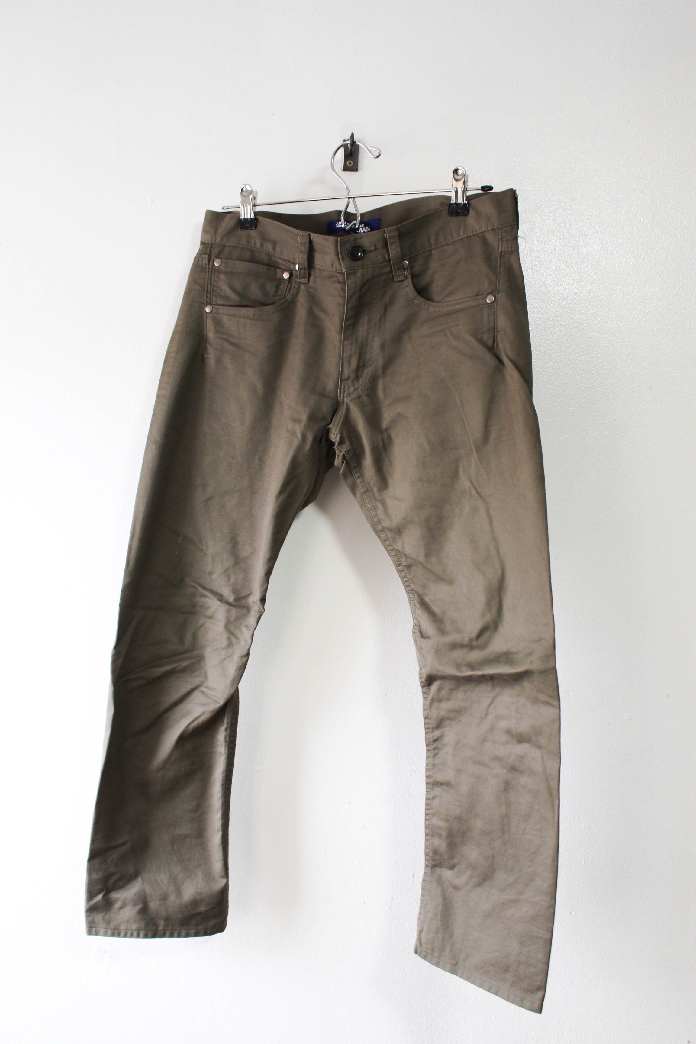 Junya Watanabe OLIVE MILITARY TWILL PANTS Size US 31 - 2 Thumbnail