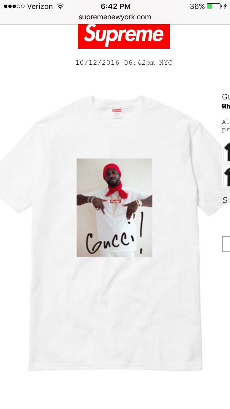 Supreme Martine rose Tee WH/XXL（Supreme x Martine Rose S/S