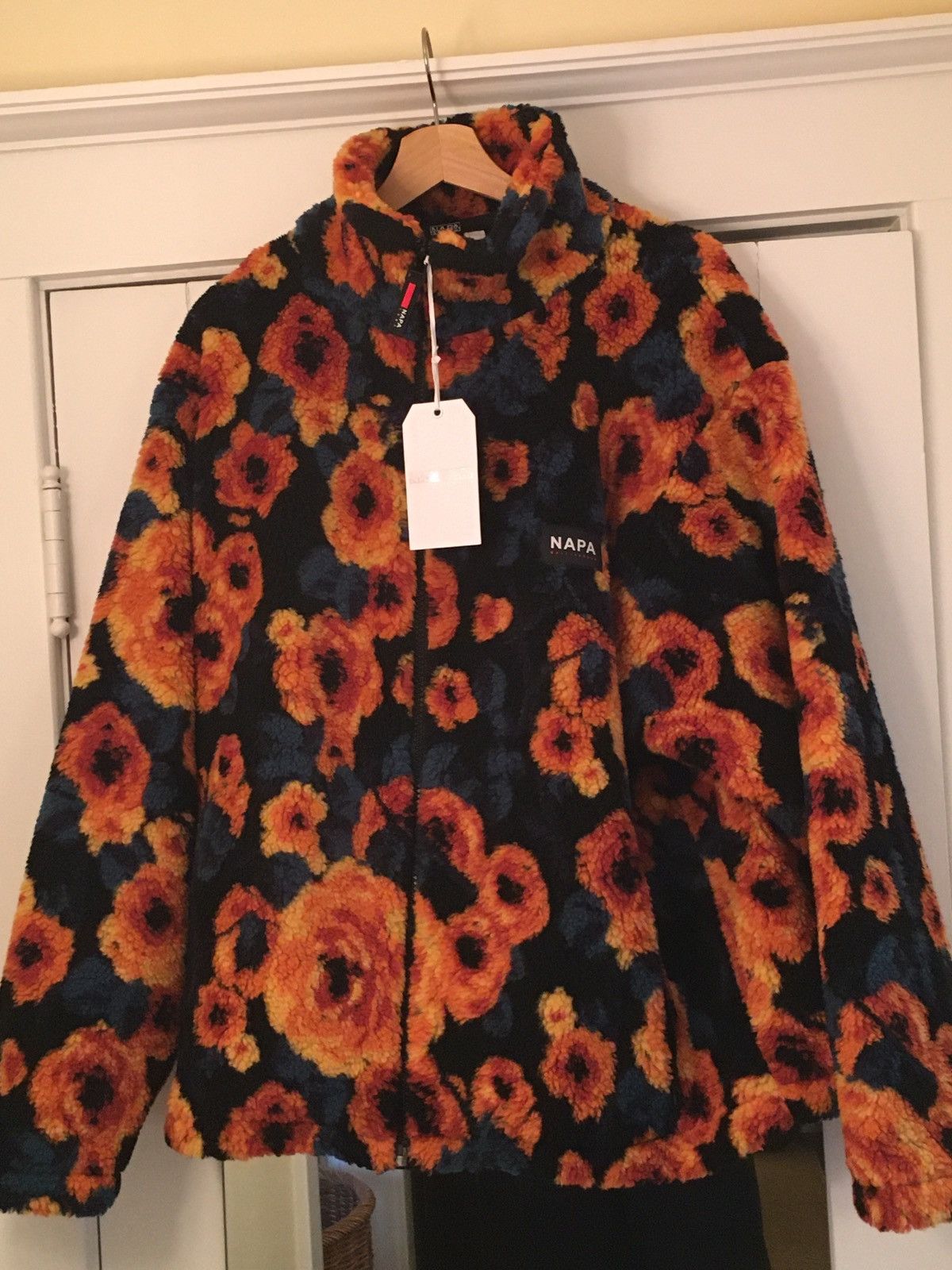 Martine Rose Napa by Martine Rose T-Emin Floral Jacquard Fleece 