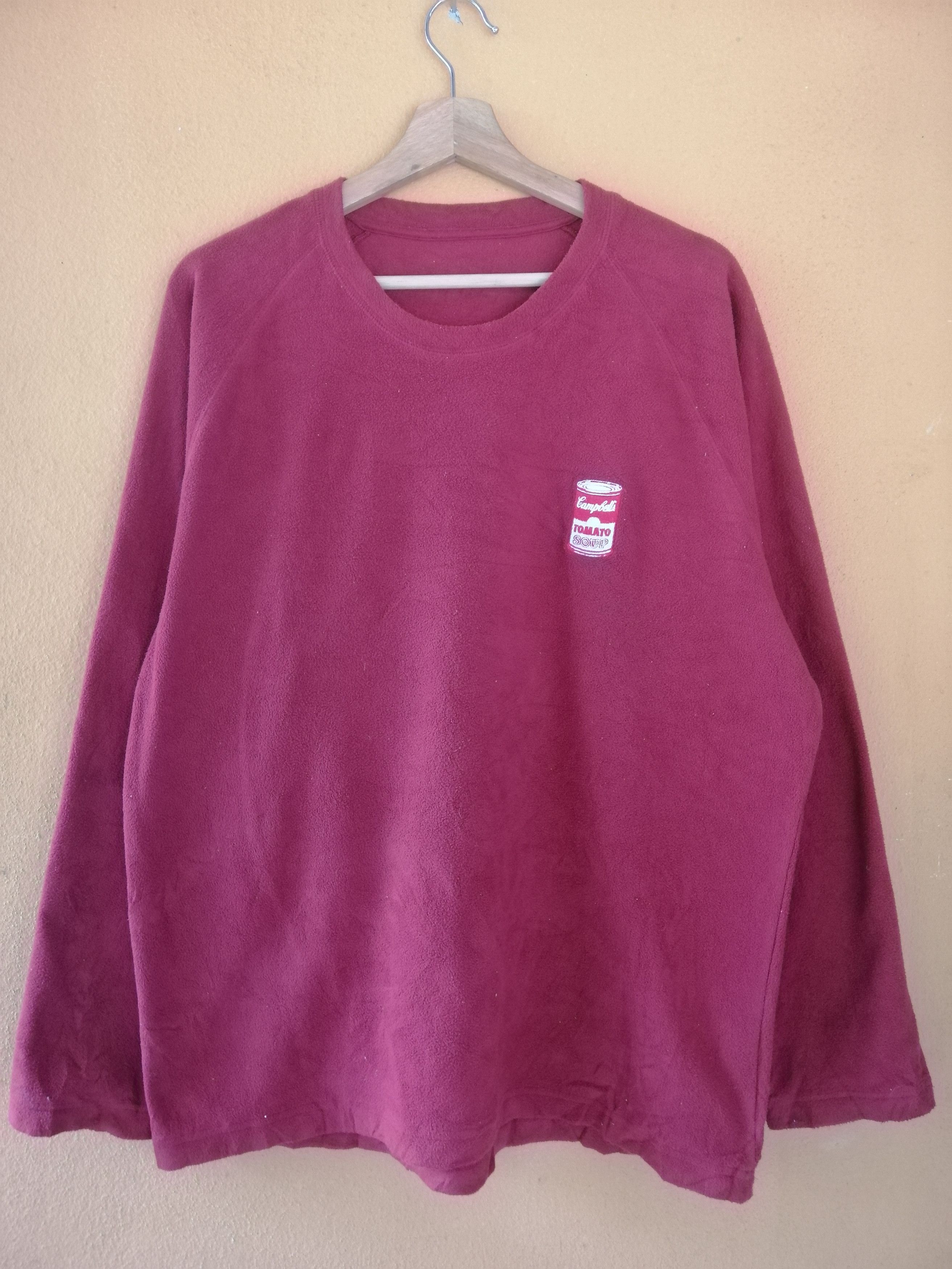 Andy Warhol Uniqlo Campbells Fleece Sweatshirt B14