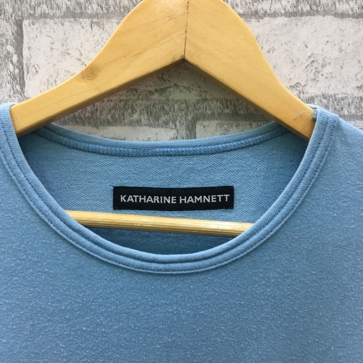 Katharine Hamnett London Vintage 90s Katharine Hamnett T-shirt Size US XL / EU 56 / 4 - 4 Thumbnail