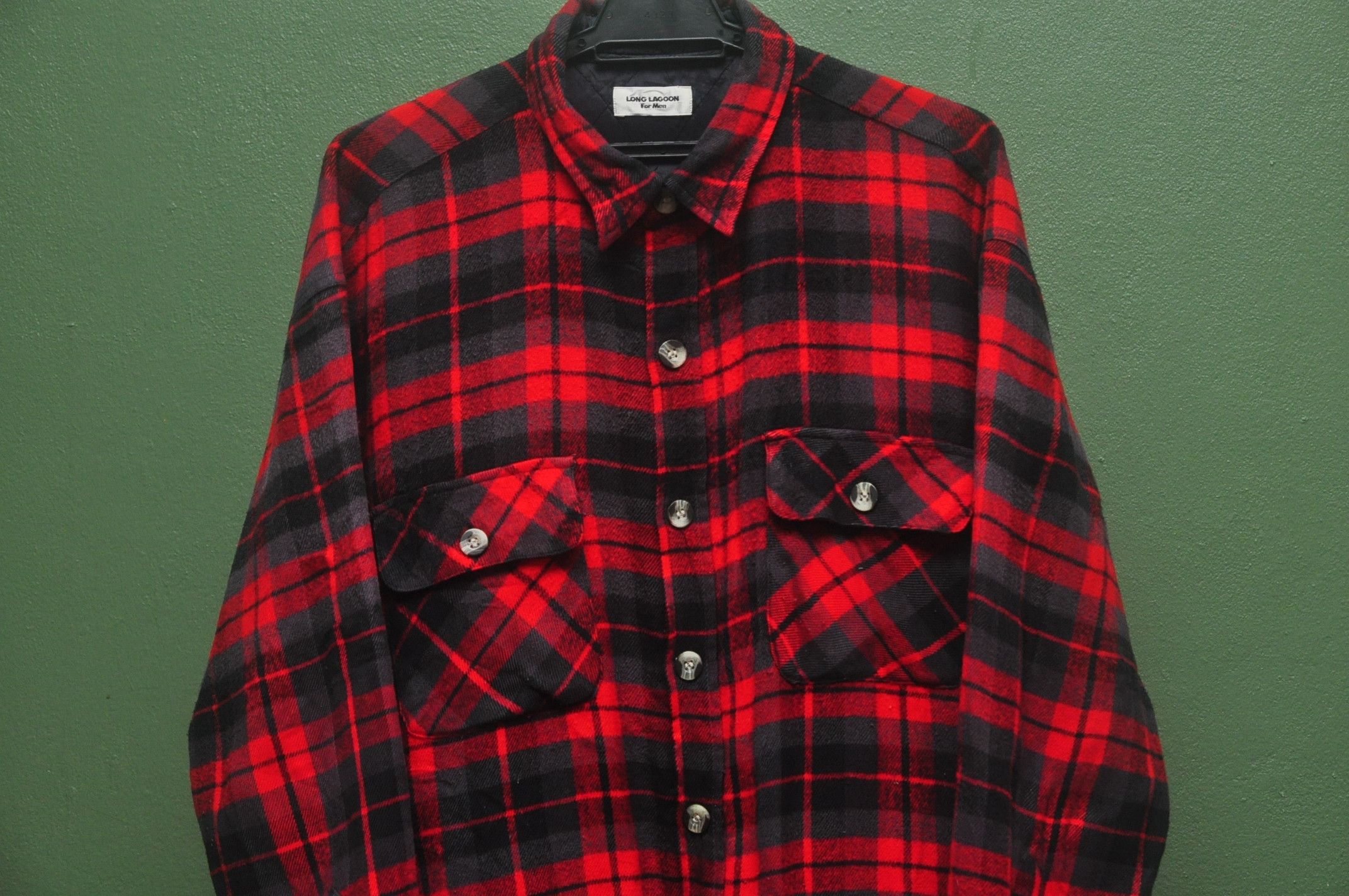Japanese Brand Long Lagoon Grunge Style Multicolour Long Sleeve Shirt Size US L / EU 52-54 / 3 - 2 Thumbnail
