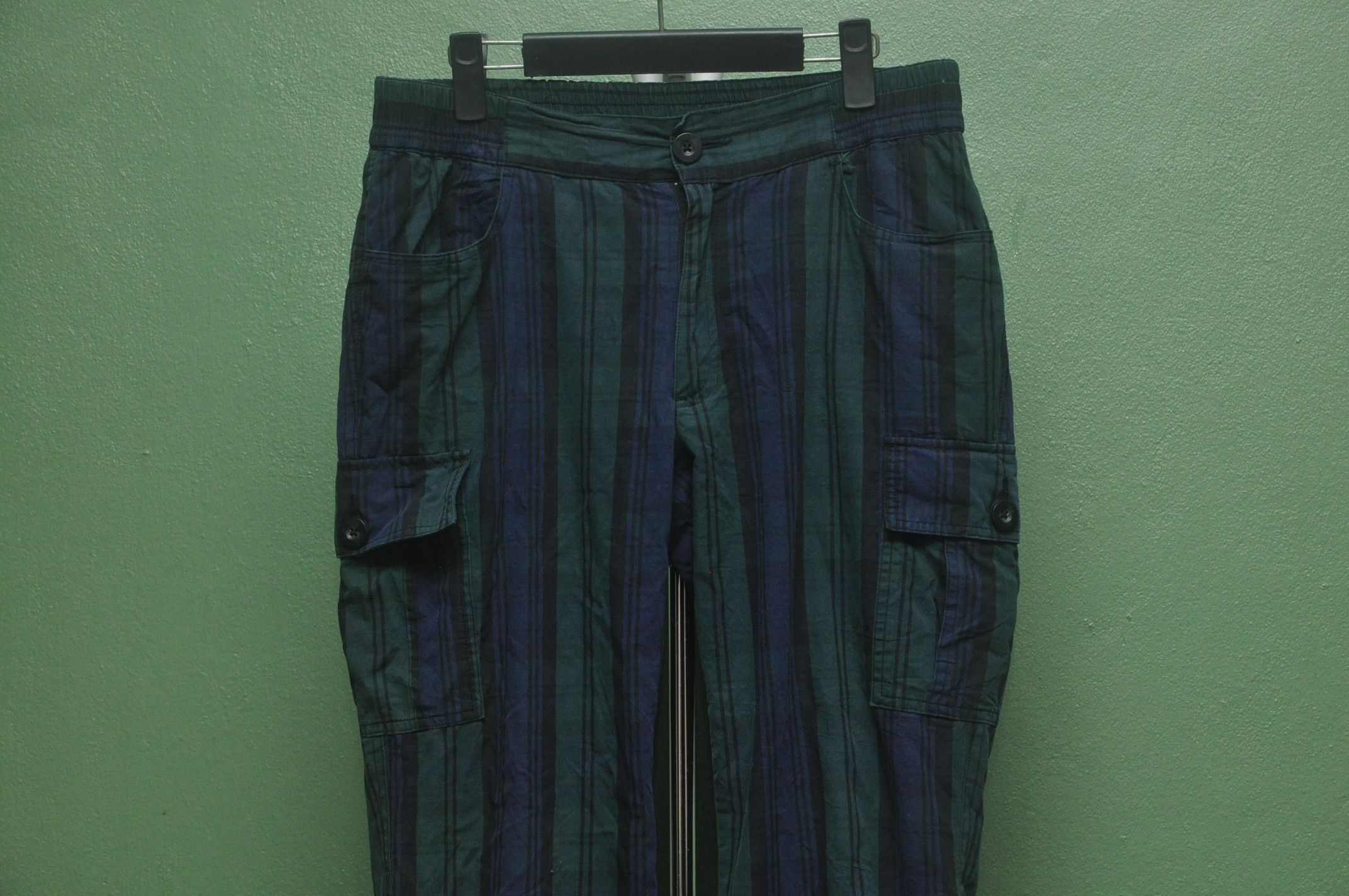 Japanese Brand Grunge Style Green Japanese Fashion Style Pant Size US 33 - 2 Thumbnail