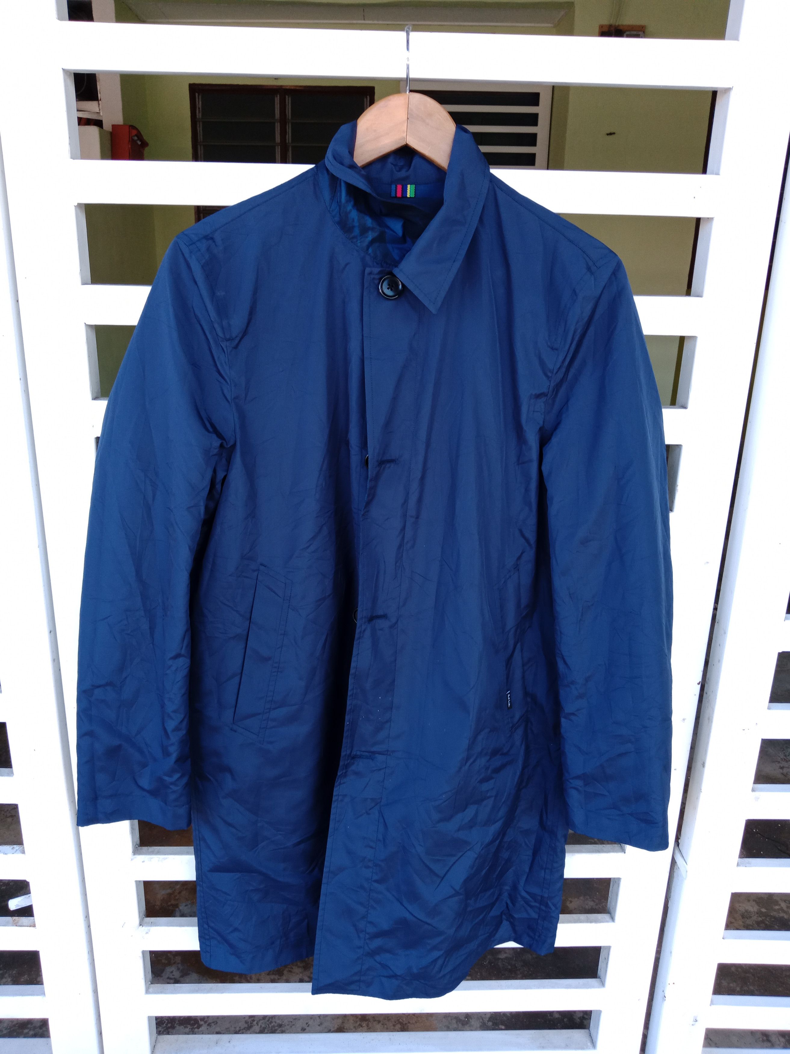 Paul Smith Paul Smith Reversible Blue Camo Light Jacket Size US M / EU 48-50 / 2 - 7 Thumbnail