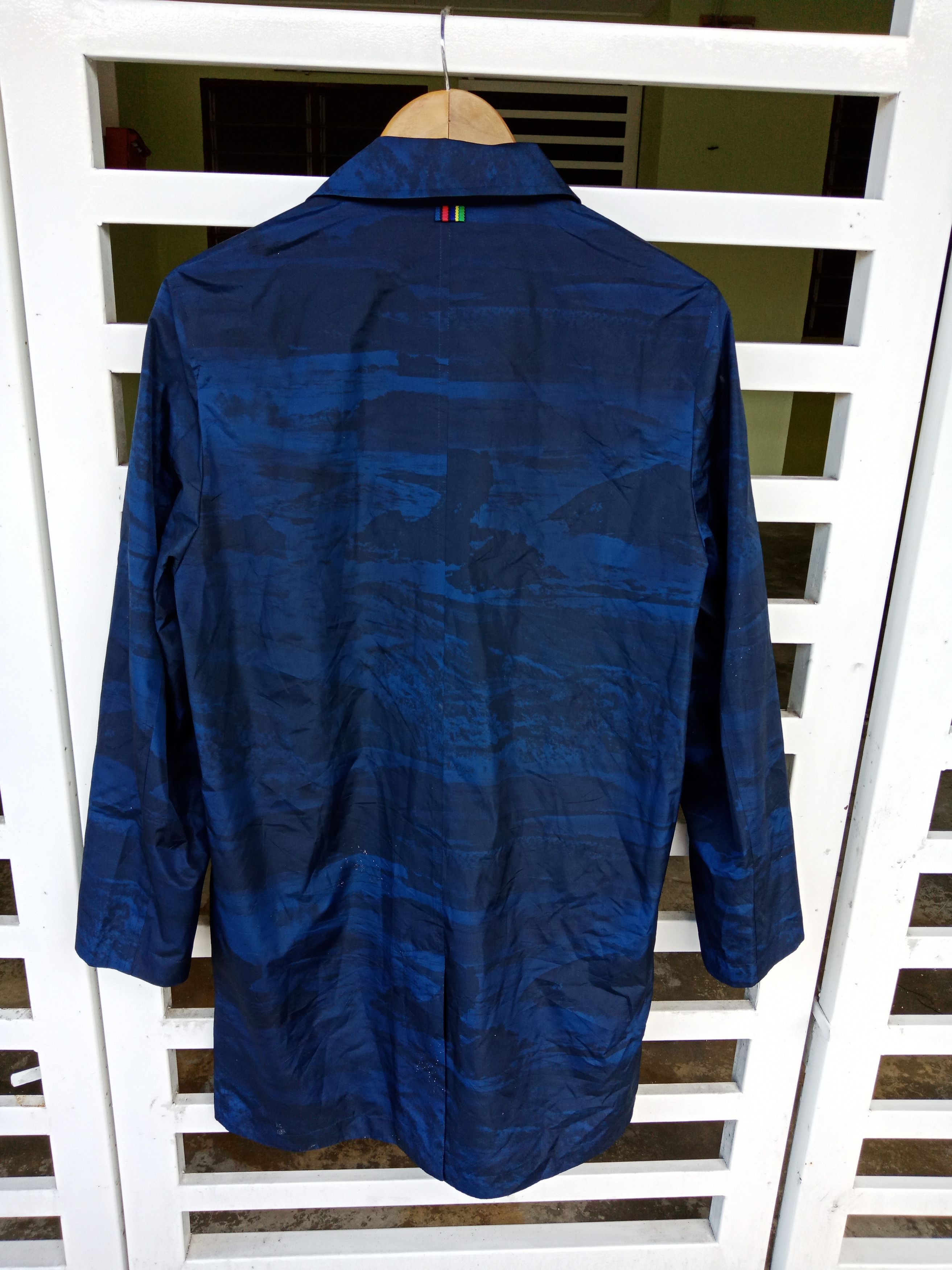 Paul Smith Paul Smith Reversible Blue Camo Light Jacket Size US M / EU 48-50 / 2 - 4 Thumbnail