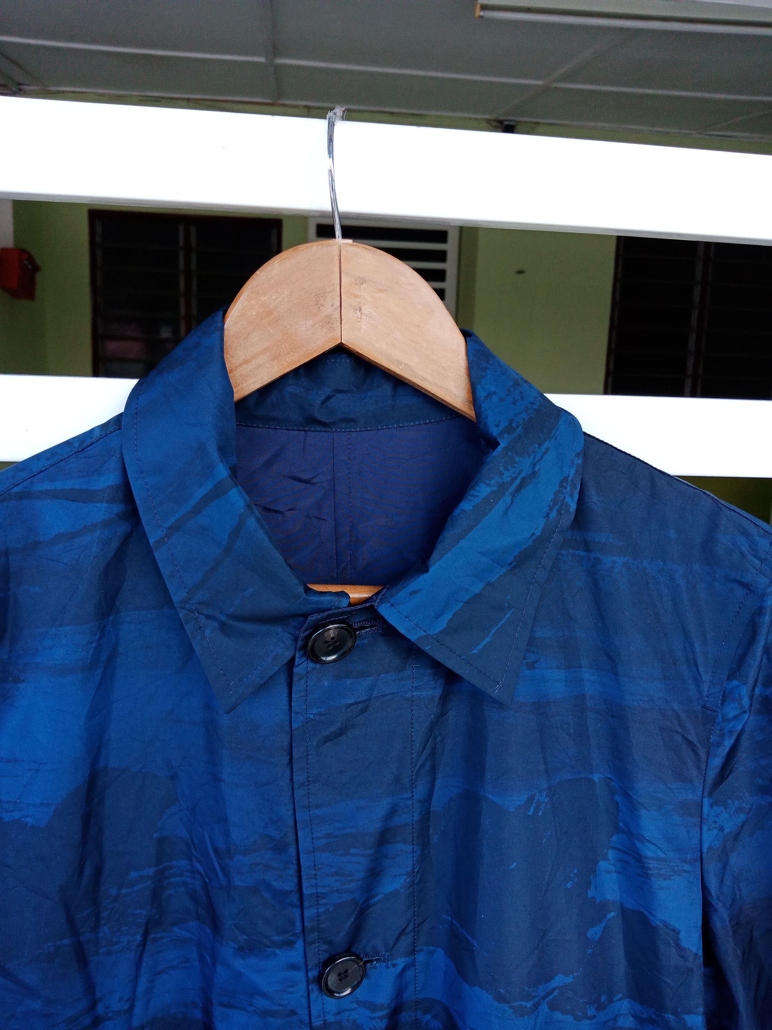 Paul Smith Paul Smith Reversible Blue Camo Light Jacket Size US M / EU 48-50 / 2 - 6 Thumbnail