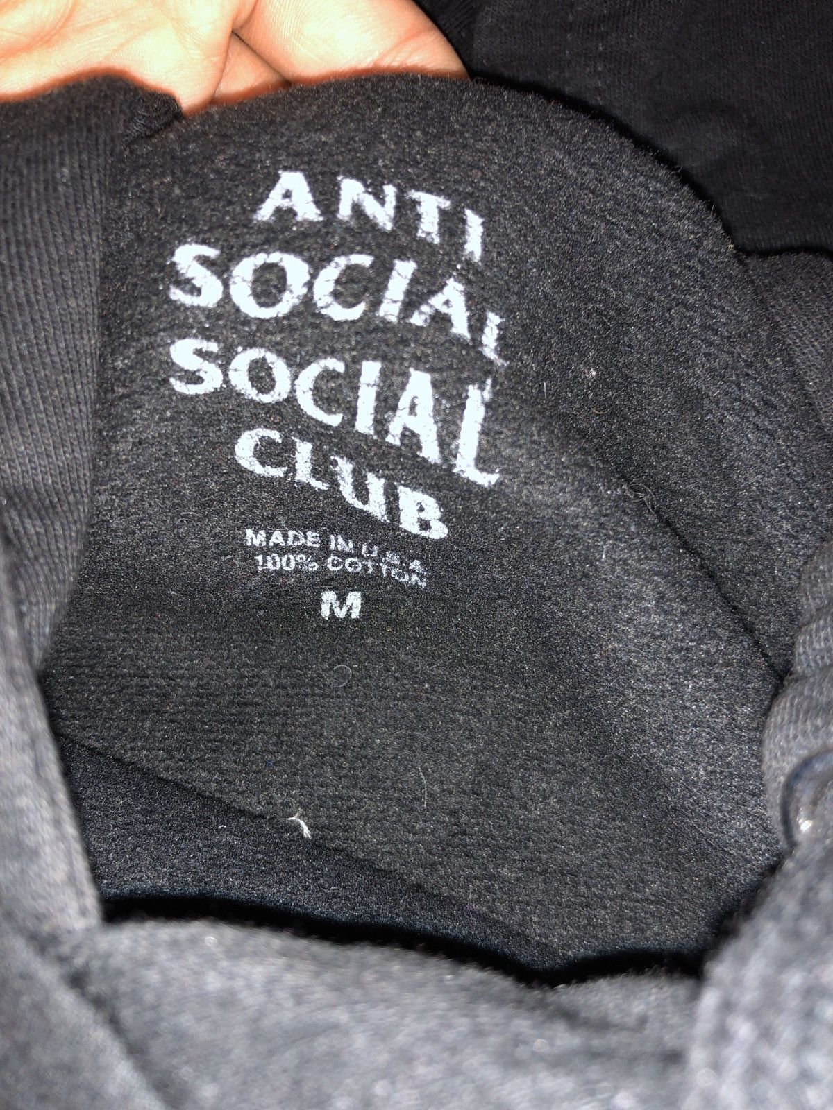 Anti Social Social Club × Playboy Anti Social Social Club x Playboy Black Hoodie Size US M / EU 48-50 / 2 - 3 Thumbnail