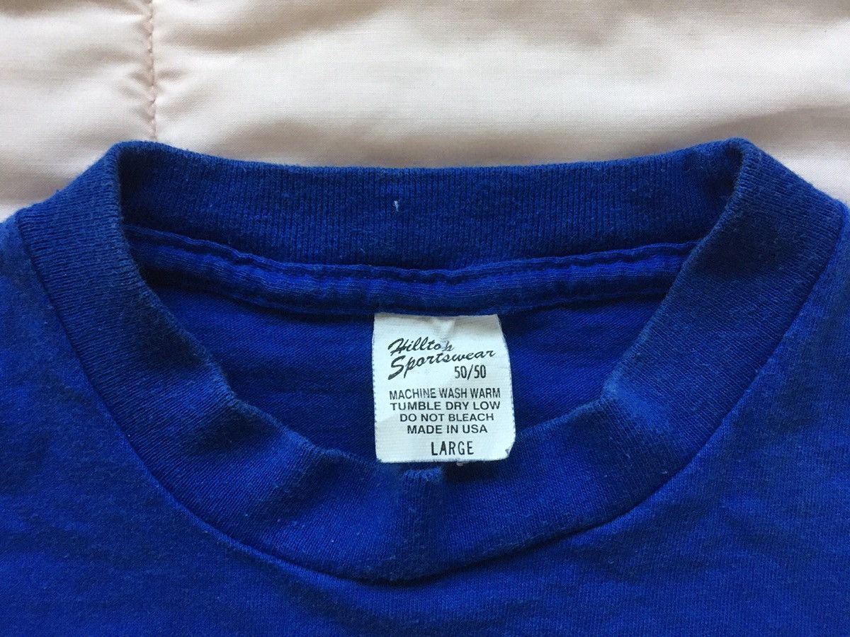 Vintage Nike Shirt Vintage Swoosh logo 80s 90s blue retro check tee Size US L / EU 52-54 / 3 - 4 Thumbnail