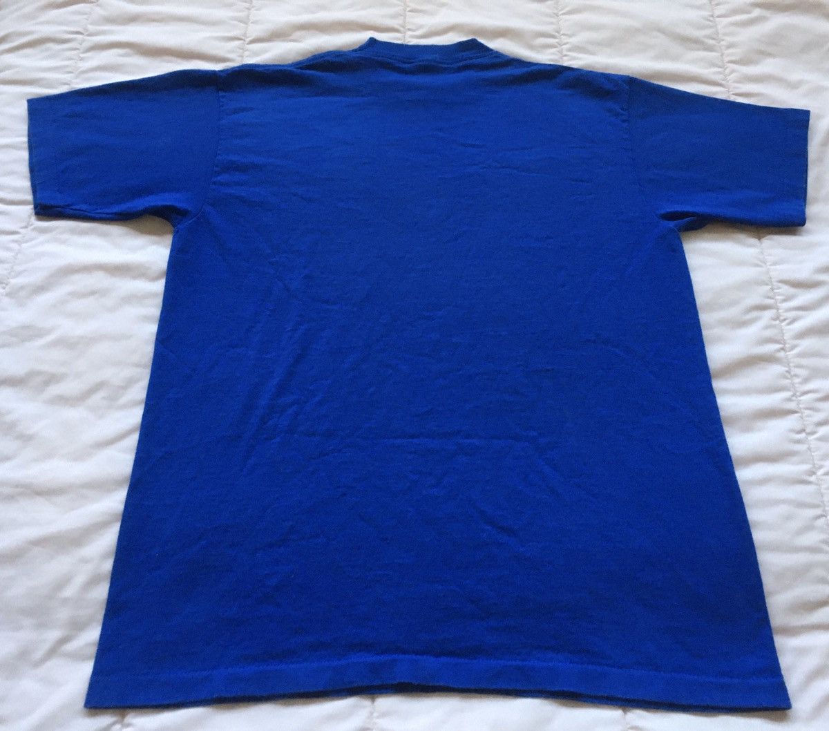 Vintage Nike Shirt Vintage Swoosh logo 80s 90s blue retro check tee Size US L / EU 52-54 / 3 - 8 Thumbnail