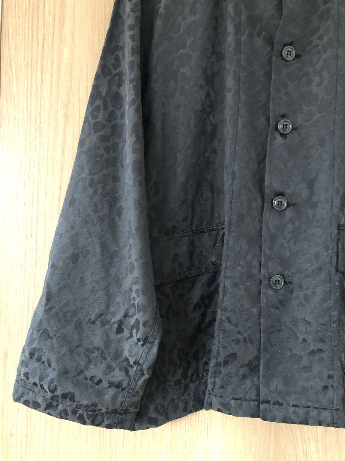 Needles leopard print box jacket Menswear