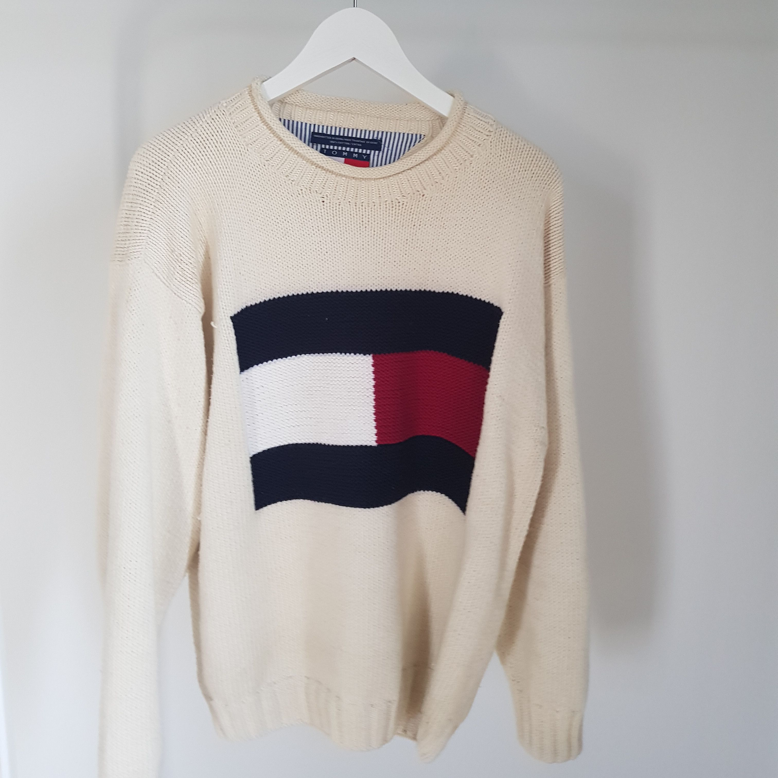 Asap Rocky Tommy Hilfiger Rare 90s Vintage Tommy Hilfiger Asap Rocky Sweater Grailed