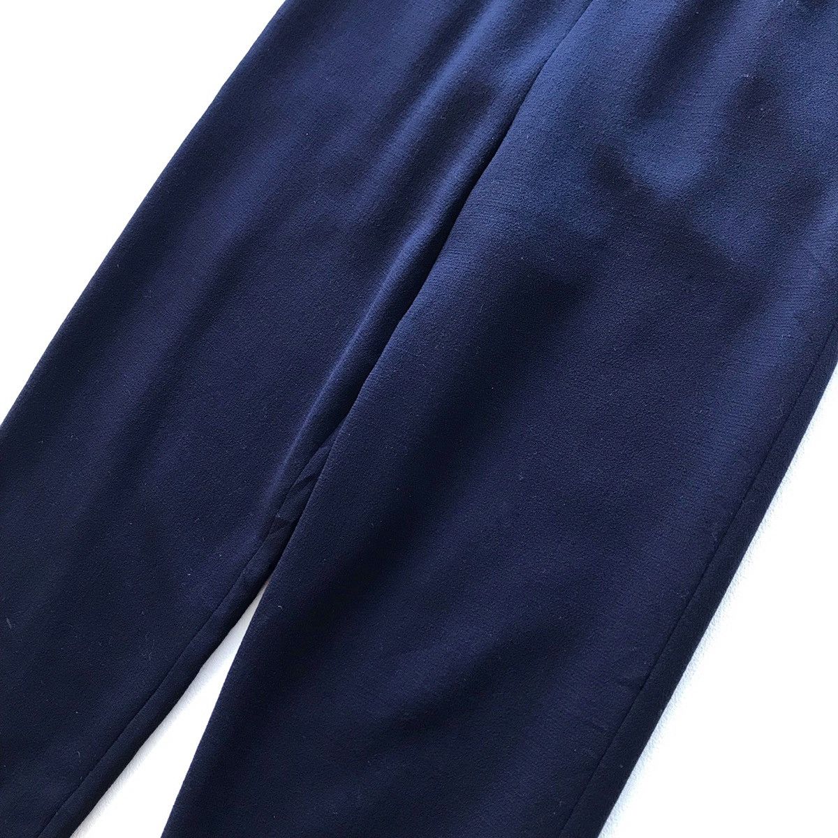 Givenchy Luxury Brand Givenchy Dark Wool High Waisted Wide Leg Pant Size US 26 / EU 42 - 7 Thumbnail