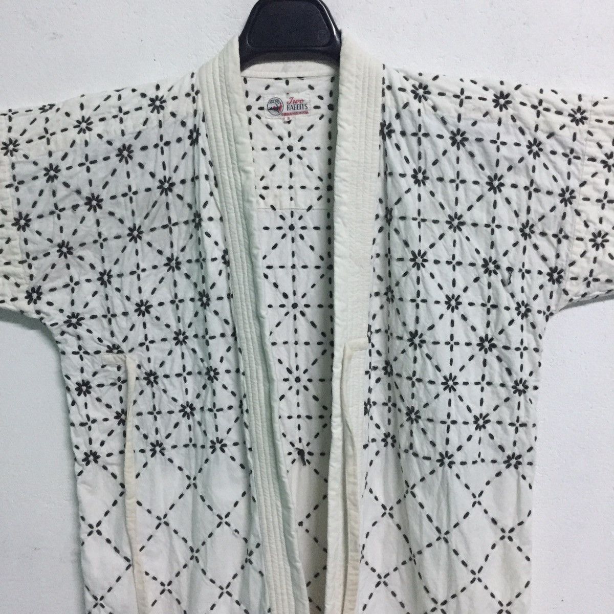 Japanese Brand Handmade Knit Flower Jacket Kimono Size US M / EU 48-50 / 2 - 6 Thumbnail