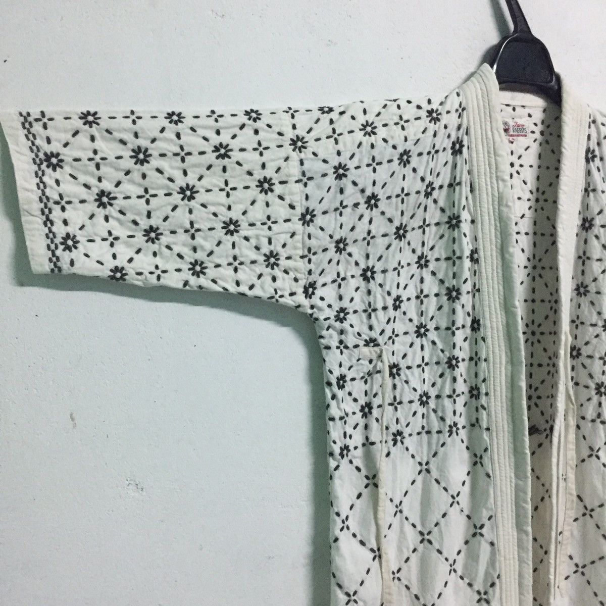Japanese Brand Handmade Knit Flower Jacket Kimono Size US M / EU 48-50 / 2 - 4 Thumbnail