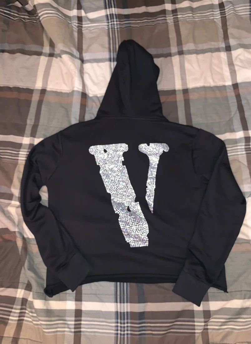 Vlone store diamond hoodie