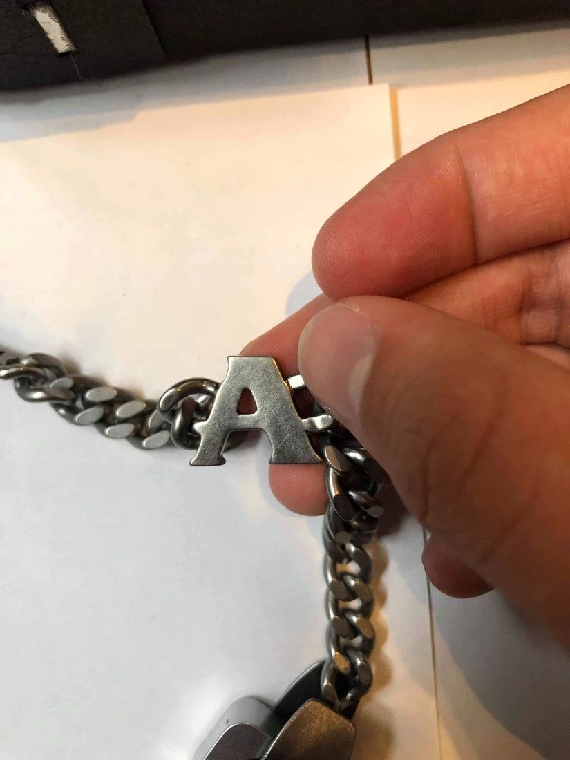 アクセサリー ALYX NIKE SWOOSH HERO CHAIN IN SILVER Alyx-Swoosh-Hero-Chain-
