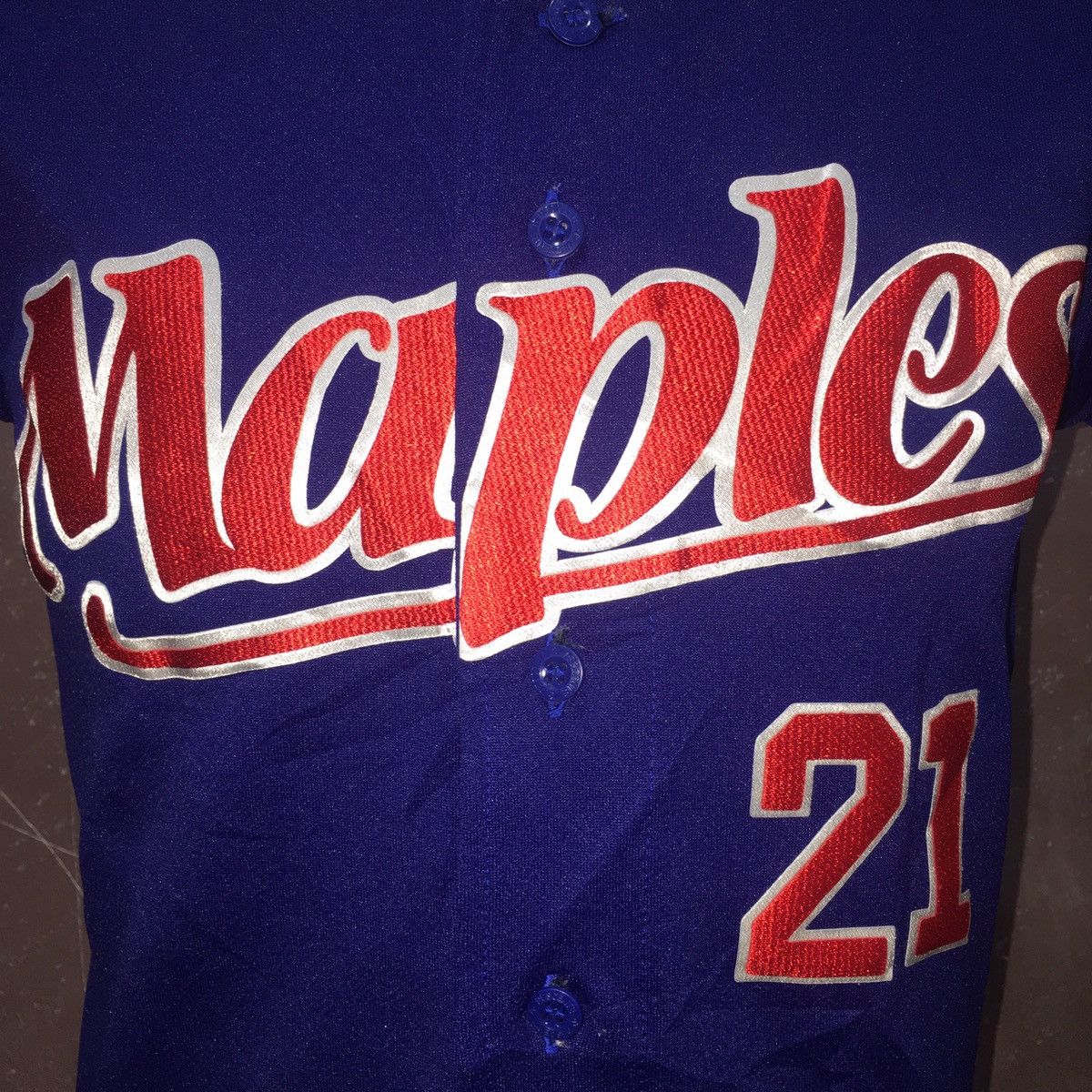 Descente Maples Baseball Jersey 21 Size US M / EU 48-50 / 2 - 5 Thumbnail