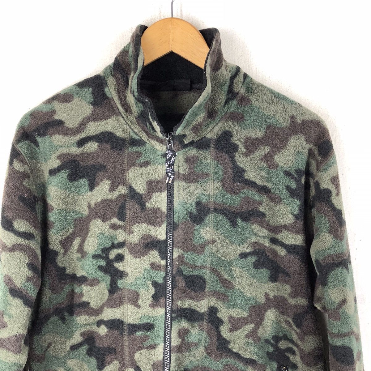 Japanese Brand Hillcrop fleece camo army design Size US M / EU 48-50 / 2 - 3 Thumbnail
